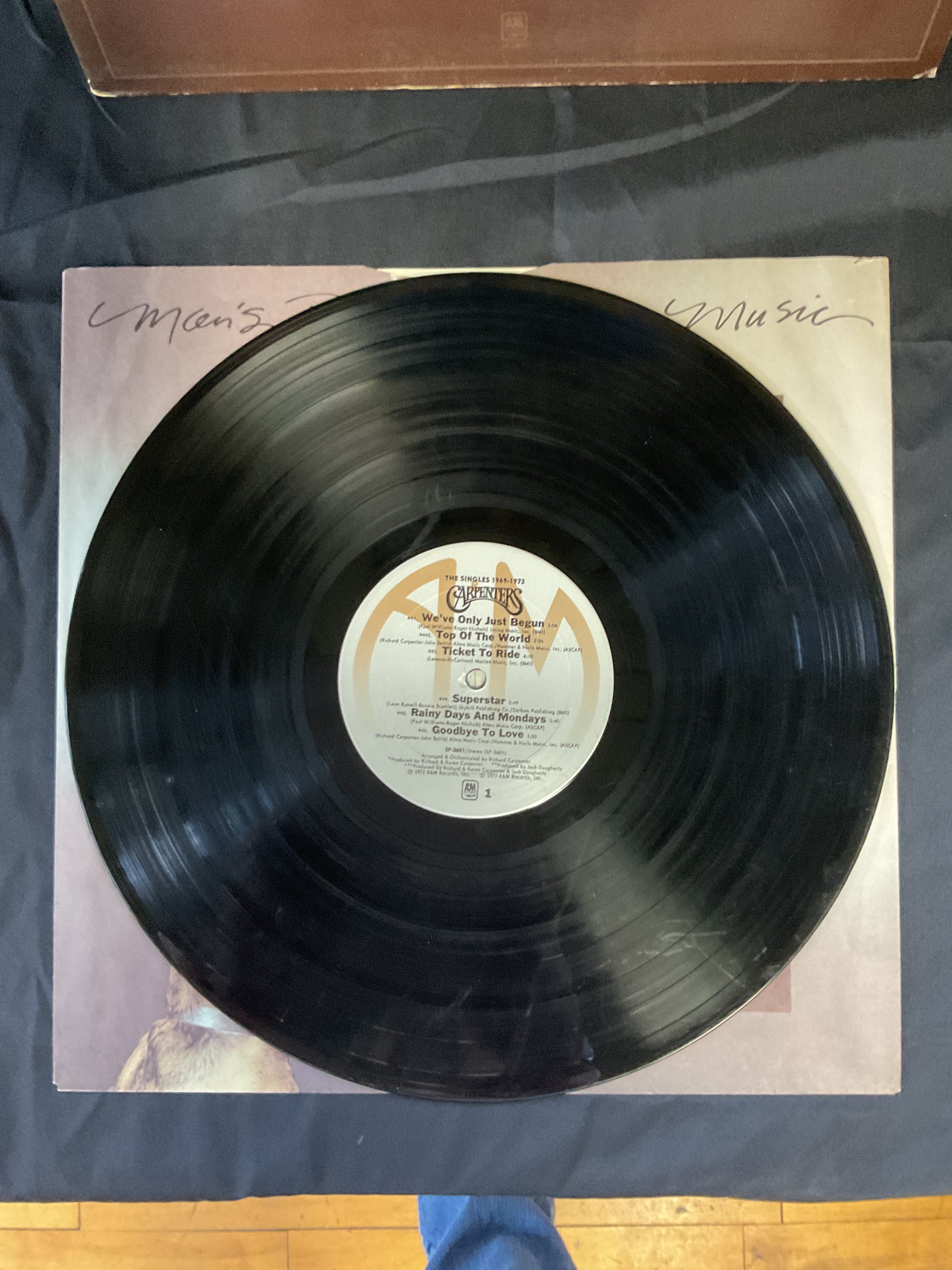 Carpenters : The Singles 1969-1973 (LP,Album,Compilation,Stereo)