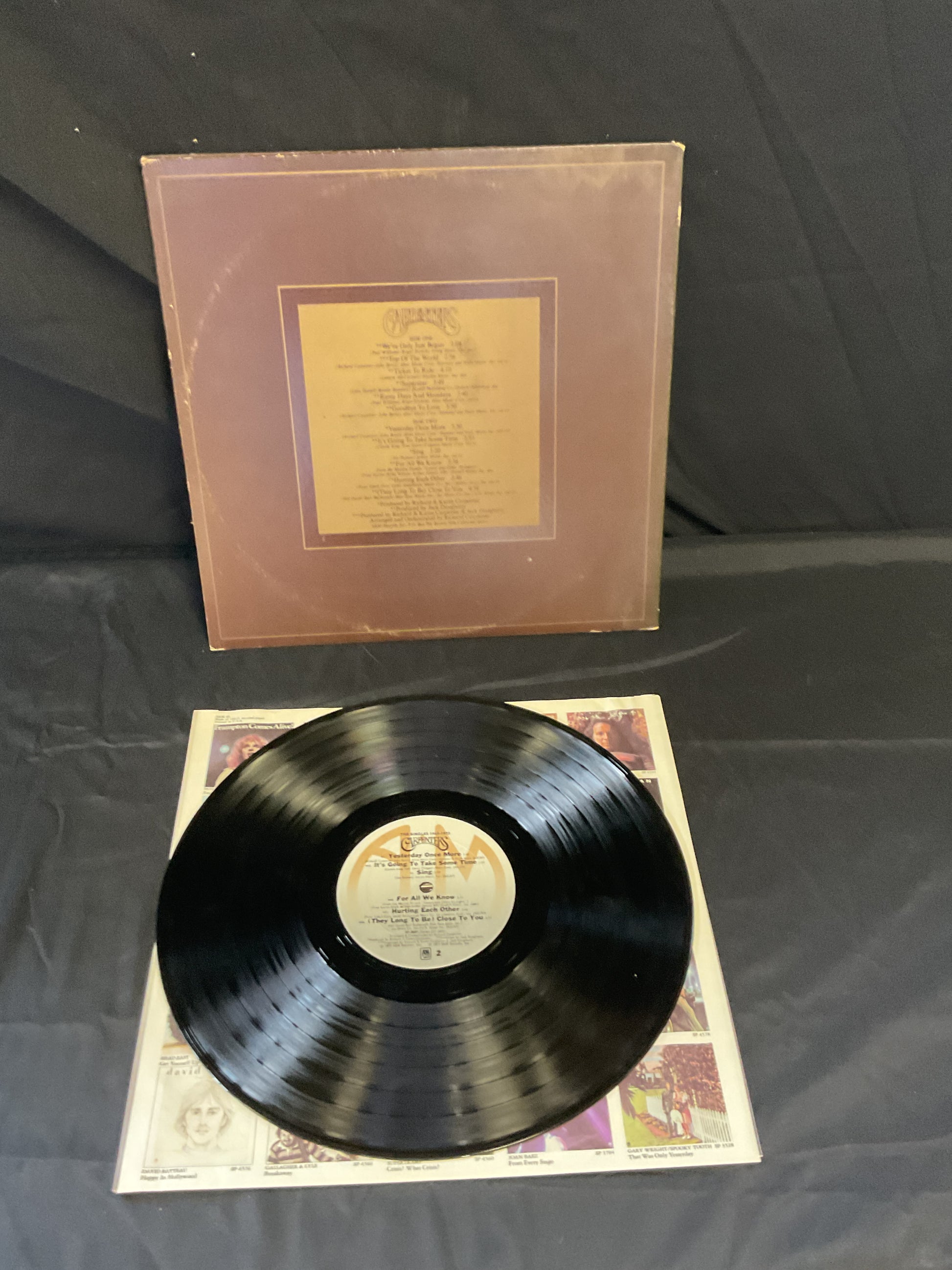Carpenters : The Singles 1969-1973 (LP,Album,Compilation,Stereo)
