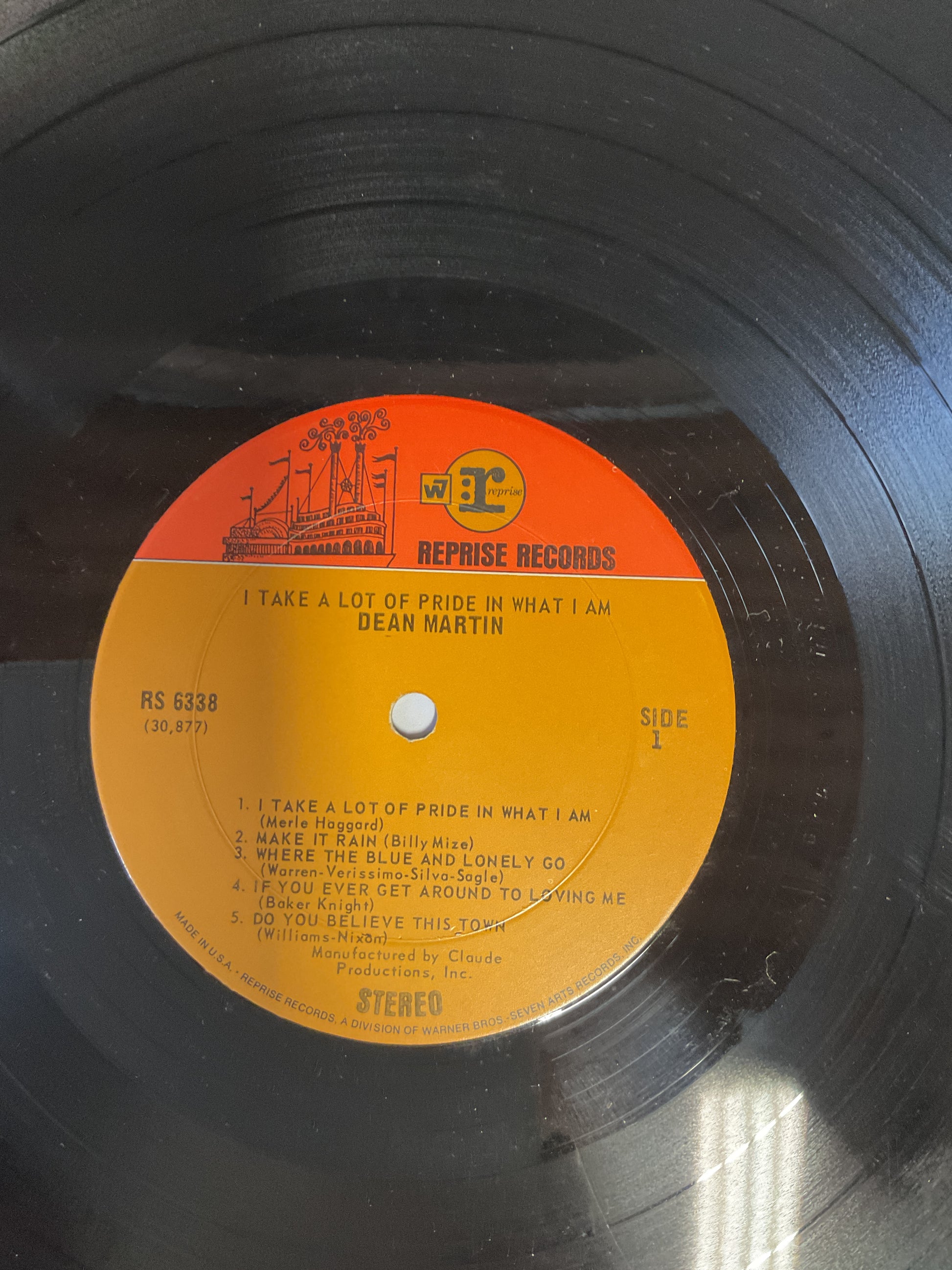 Dean Martin : I Take A Lot Of Pride In What I Am (LP,Album)