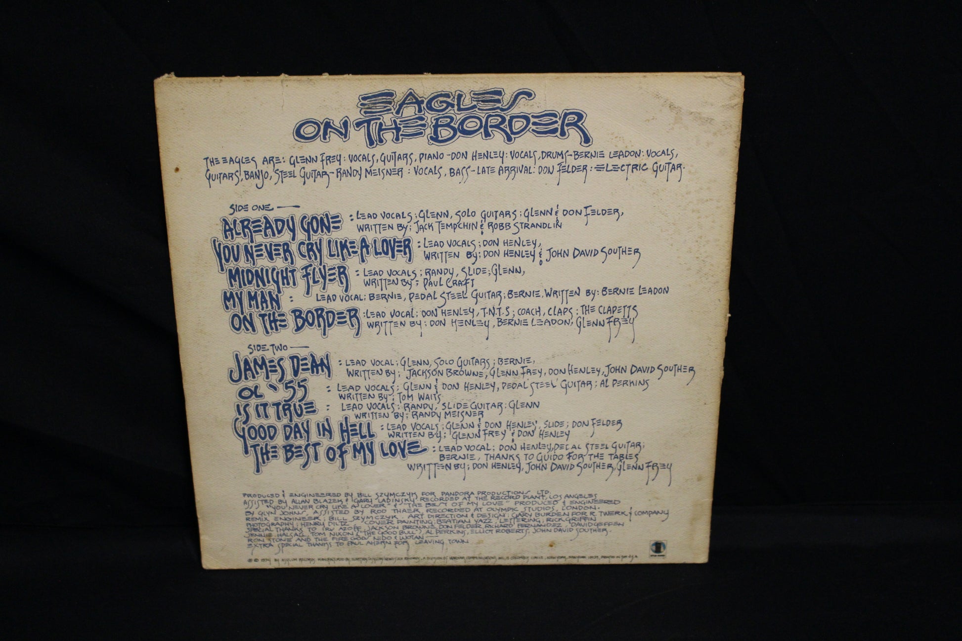 Eagles : On The Border (LP,Album,Stereo)