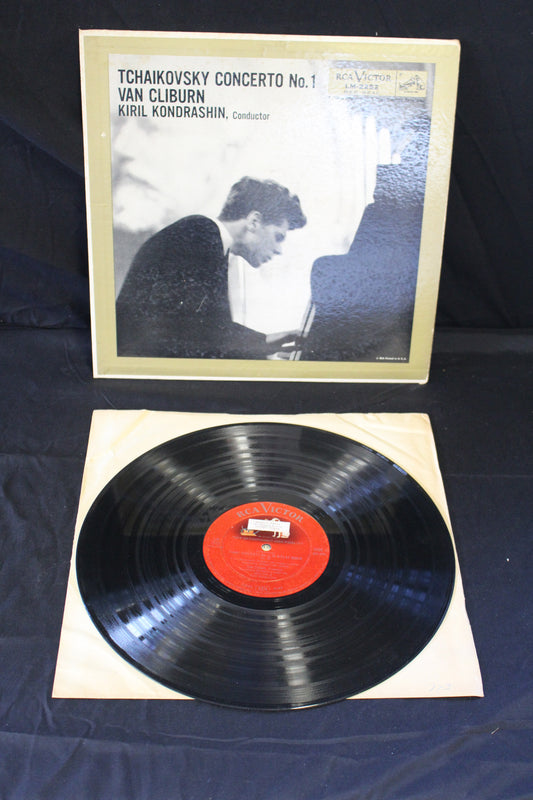 Pyotr Ilyich Tchaikovsky, Van Cliburn, Kiril Kondrashin : Concerto No. 1 (LP,Album,Repress,Mono)