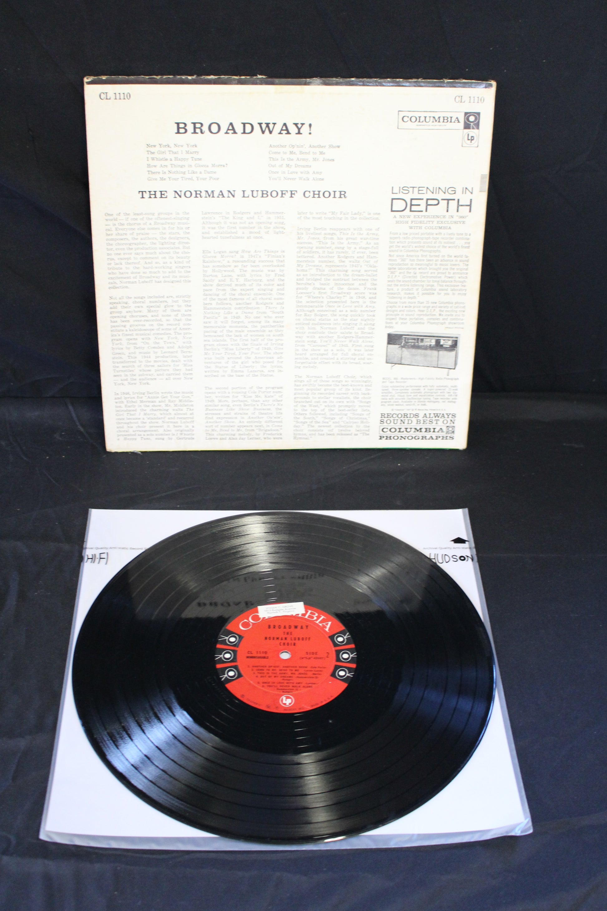 Norman Luboff Choir : Broadway! (LP,Album)