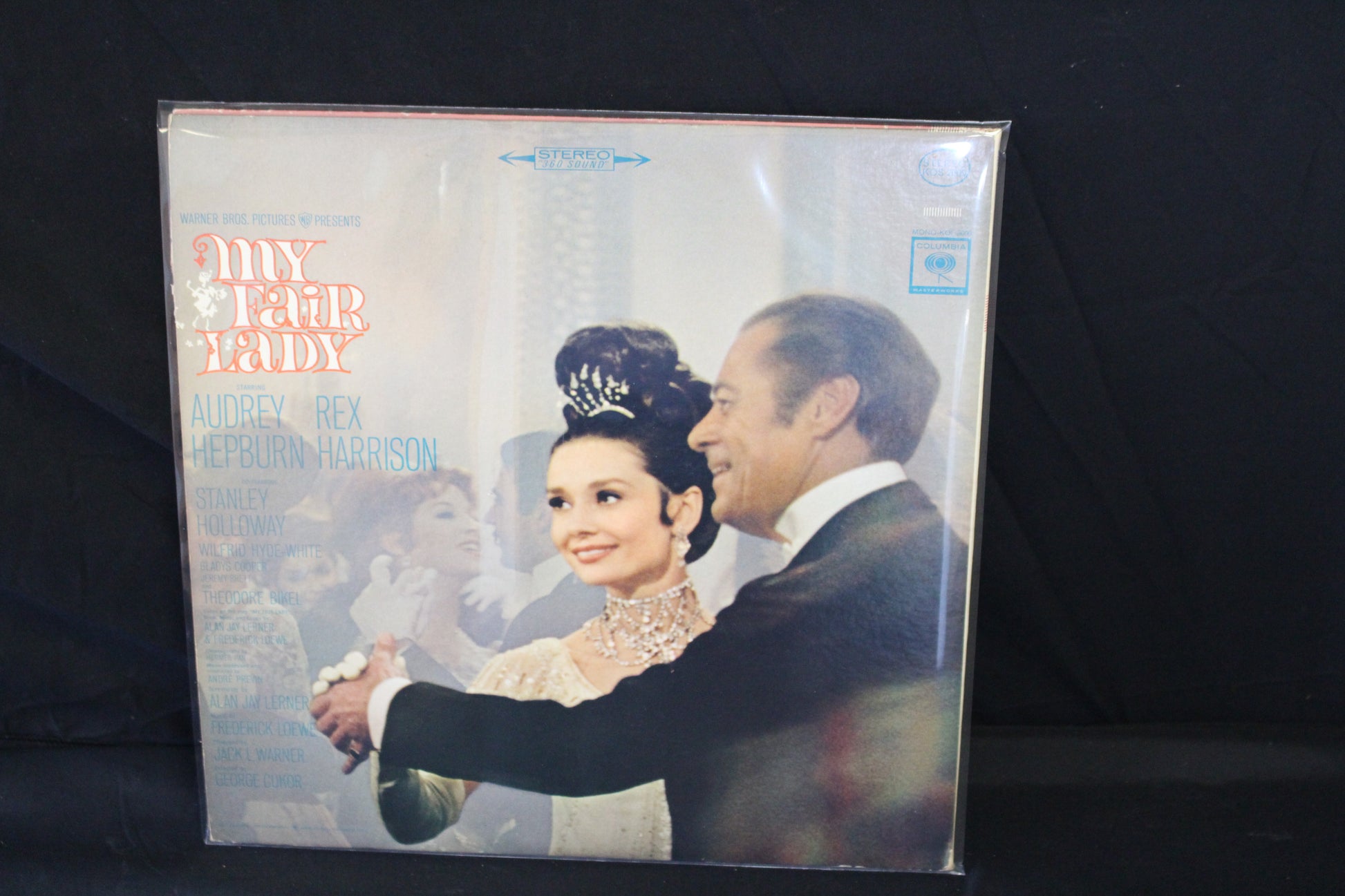 Audrey Hepburn, Rex Harrison, Stanley Holloway - Lerner & Loewe : My Fair Lady (LP,Stereo)