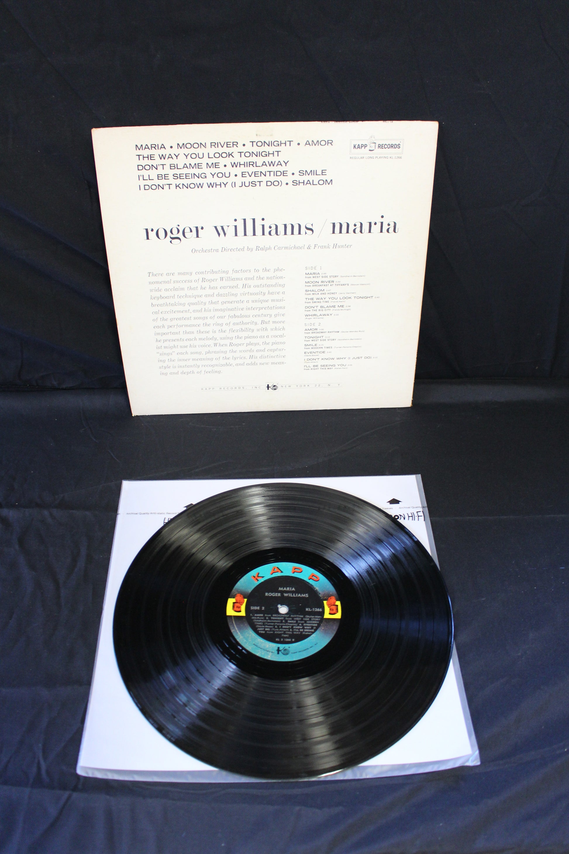 Roger Williams (2) : Maria (LP,Mono)
