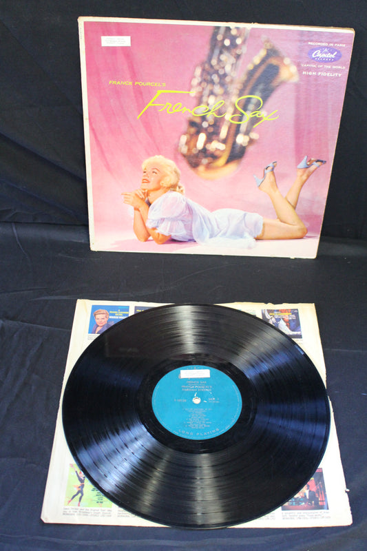 Franck Pourcel And His French Strings : French Sax (LP,Album,Mono)