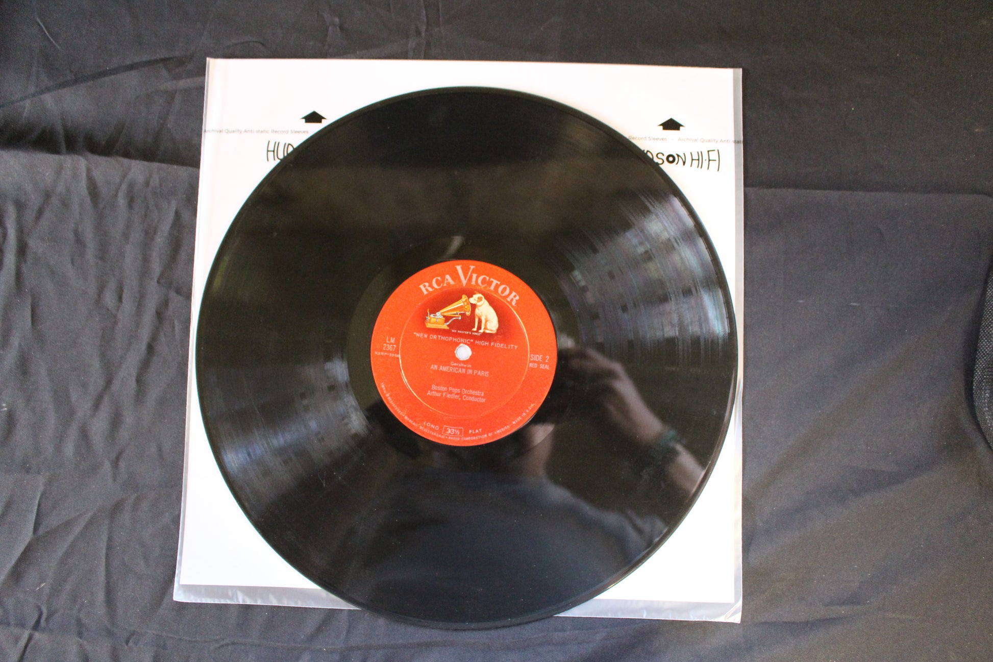George Gershwin - Arthur Fiedler / Boston Pops Orchestra, Earl Wild : Rhapsody In Blue / An American In Paris (LP,Stereo)