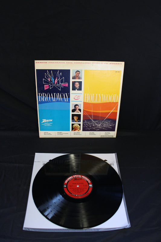Various : Zenith Presents Broadway And Hollywood (LP,Compilation,Limited Edition,Stereo)