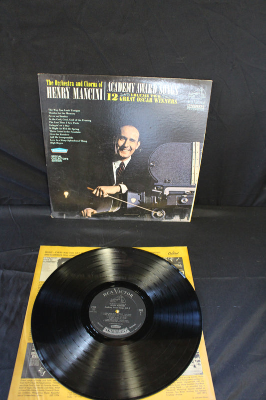 Henry Mancini And His Orchestra And The Henry Mancini Chorus : Academy Award Songs, Vol. 2 (12 Great Oscar Winners) (LP,Stereo)