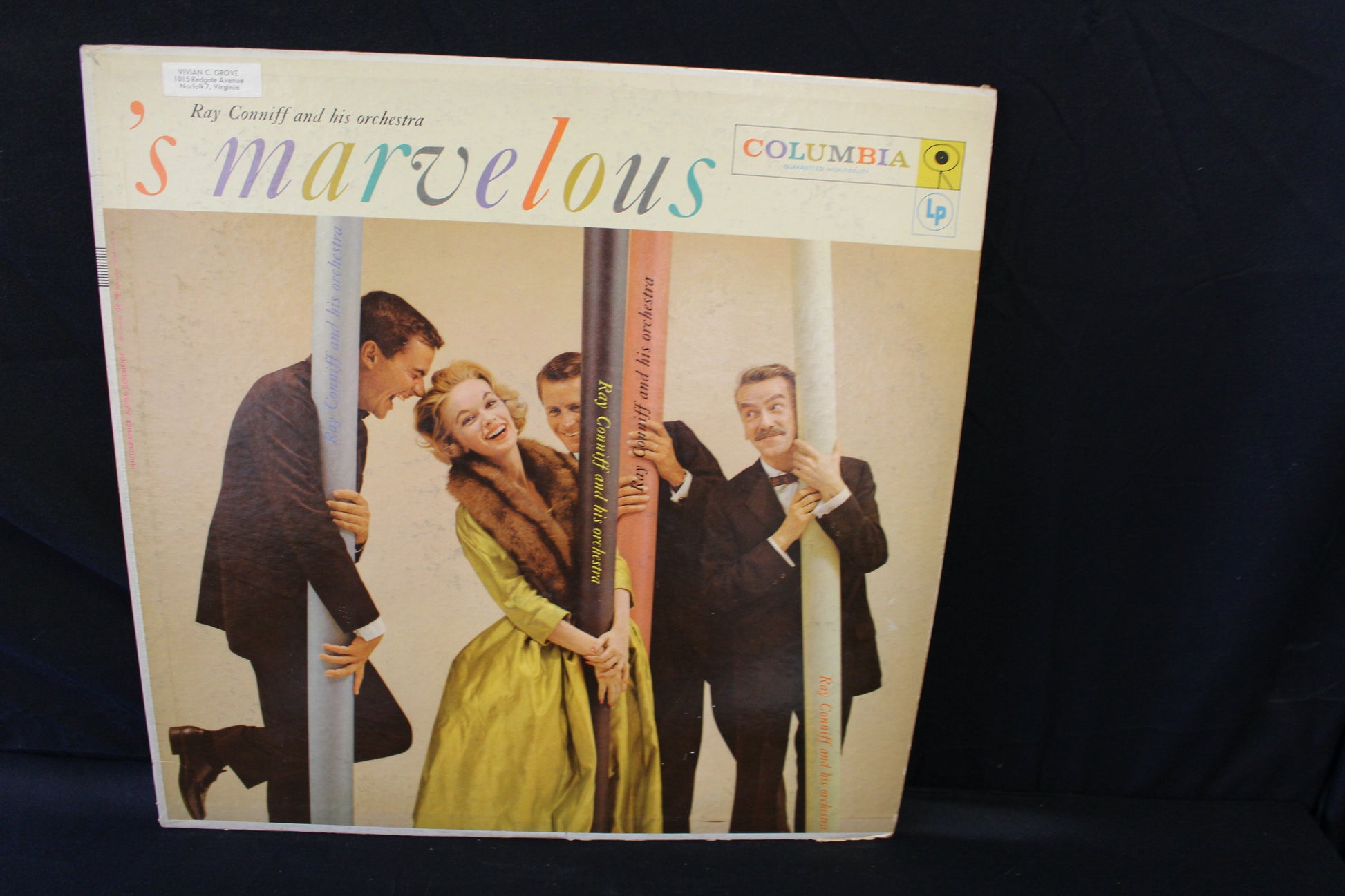 Ray Conniff & His Orchestra : 'S Marvelous (LP,Album,Mono)