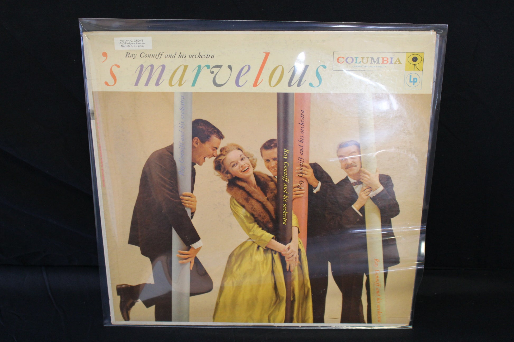 Ray Conniff & His Orchestra : 'S Marvelous (LP,Album,Mono)