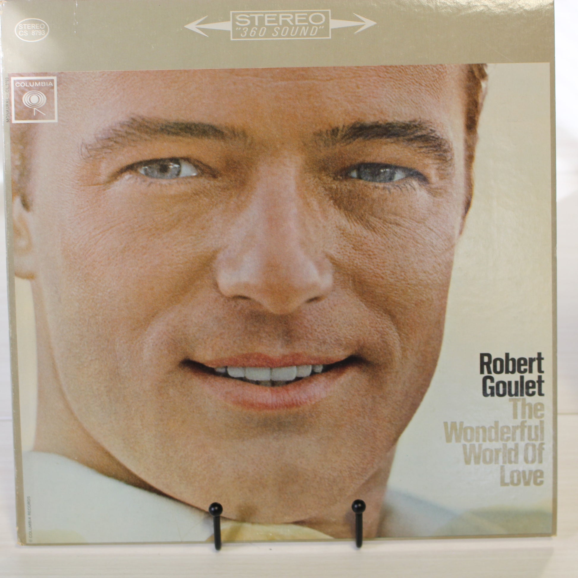 Robert Goulet : The Wonderful World Of Love (LP,Album,Stereo)