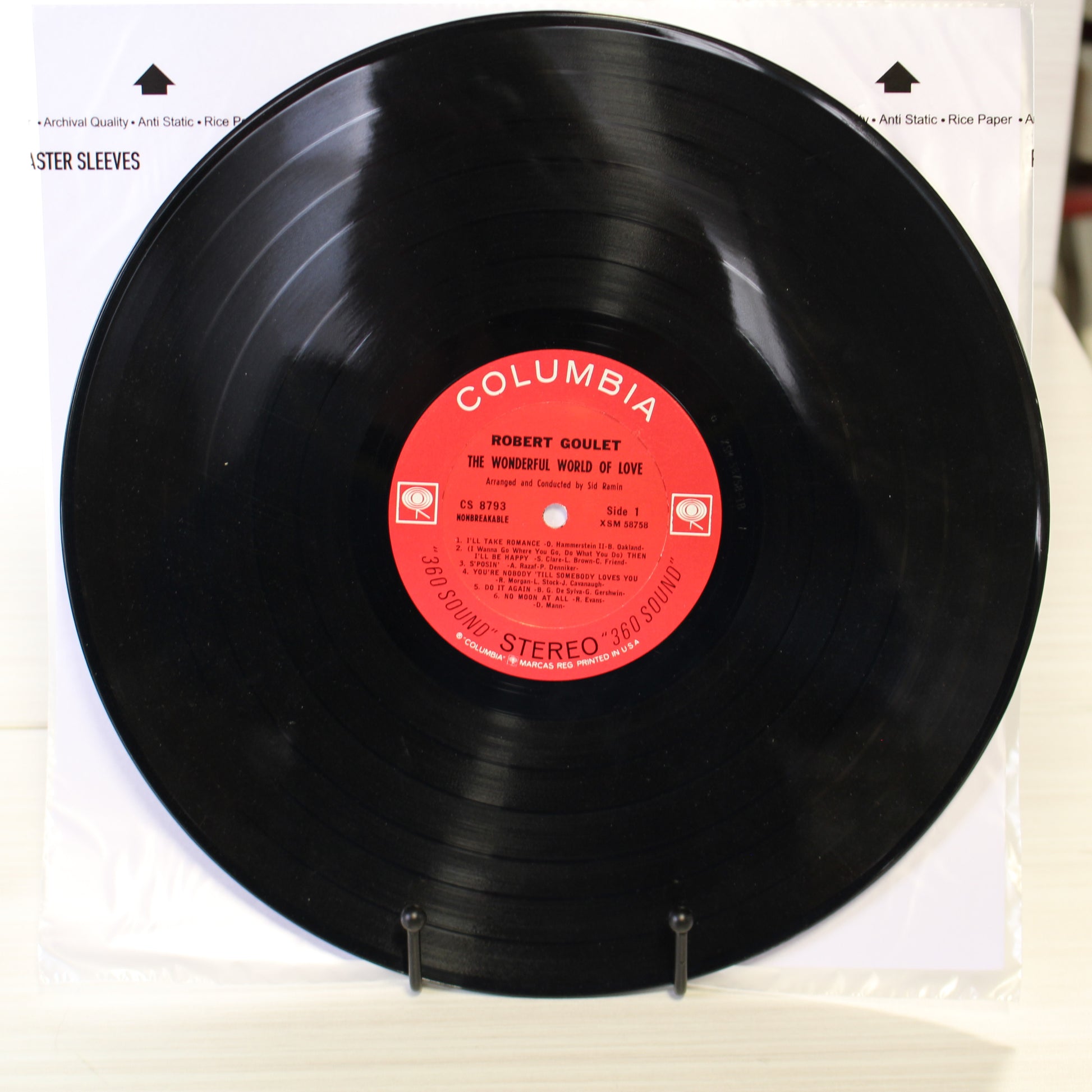 Robert Goulet : The Wonderful World Of Love (LP,Album,Stereo)