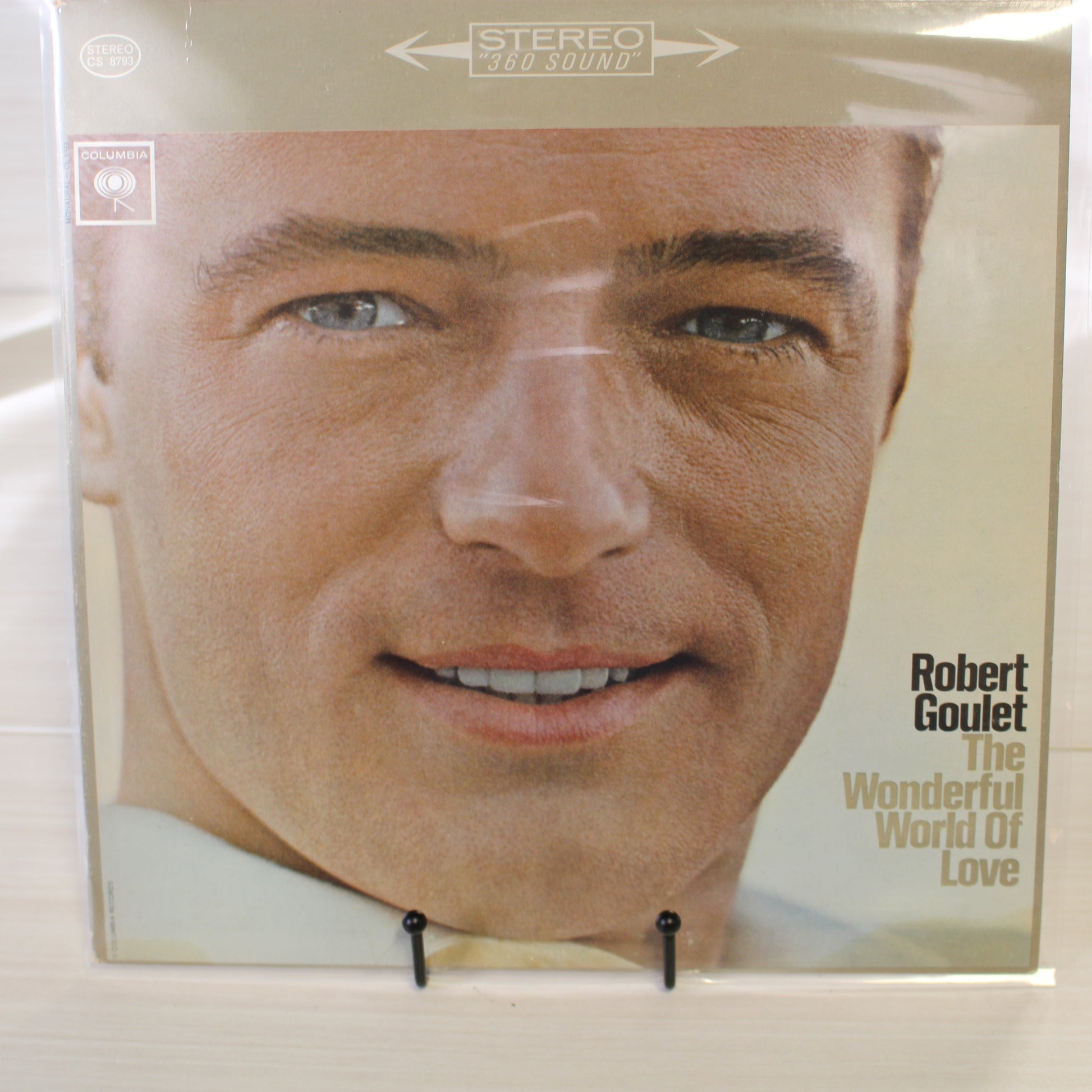 Robert Goulet : The Wonderful World Of Love (LP,Album,Stereo)