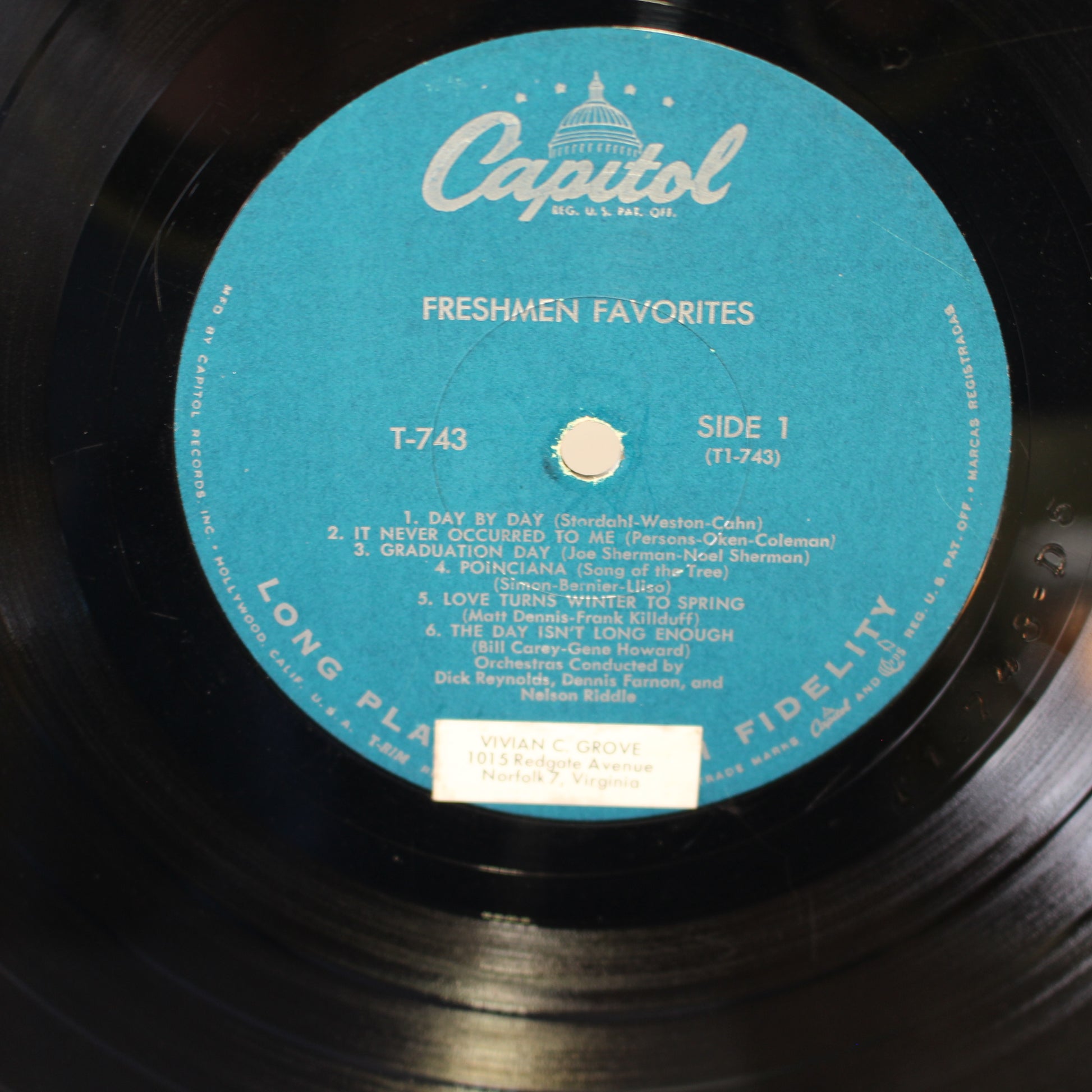 The Four Freshmen : Freshman Favorites - Part 3 (7", EP)