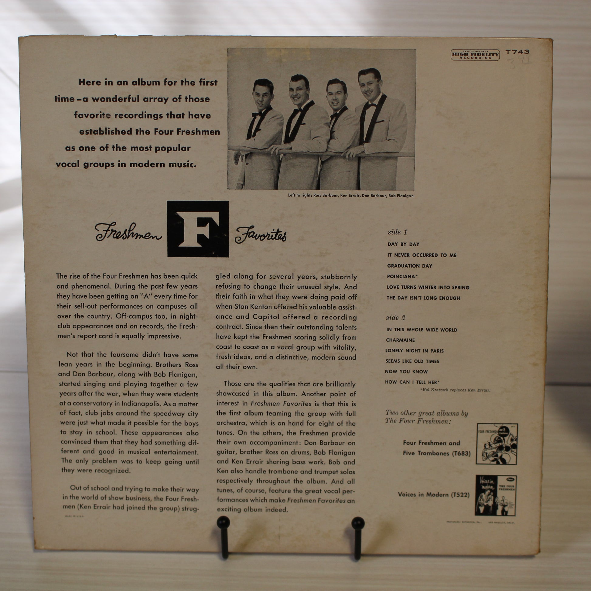 The Four Freshmen : Freshman Favorites - Part 3 (7", EP)