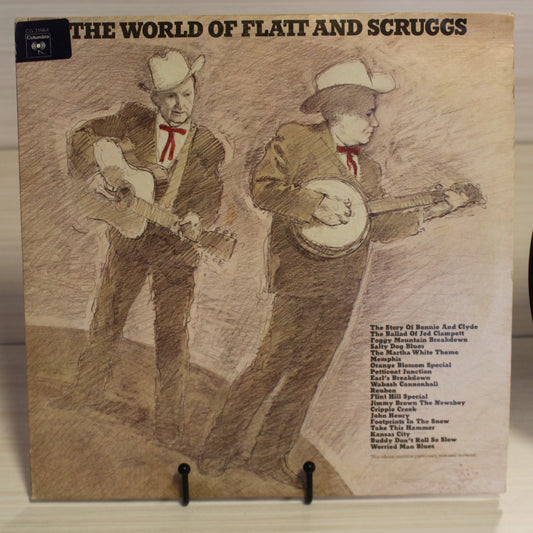 Flatt & Scruggs : The World Of Flatt And Scruggs (LP,Album,Compilation,Stereo)