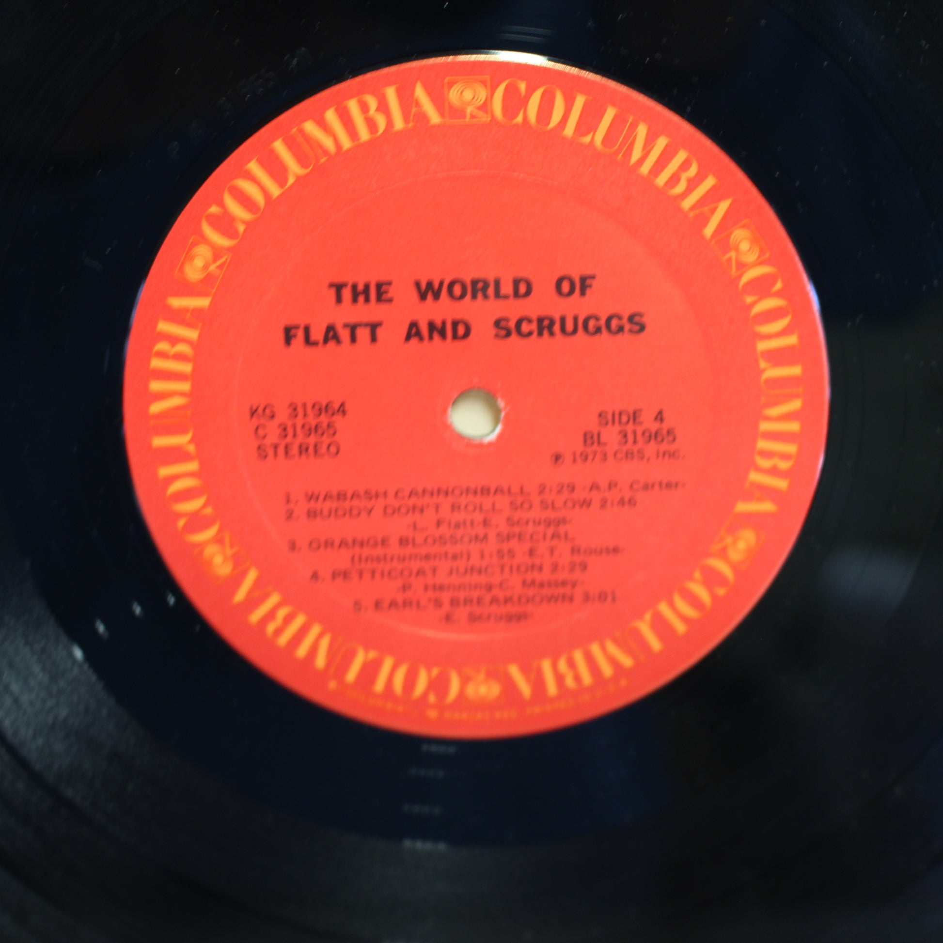 Flatt & Scruggs : The World Of Flatt And Scruggs (LP,Album,Compilation,Stereo)