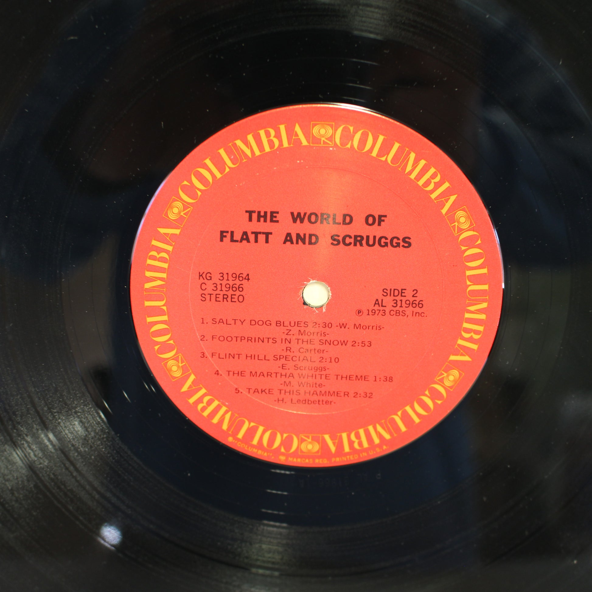 Flatt & Scruggs : The World Of Flatt And Scruggs (LP,Album,Compilation,Stereo)