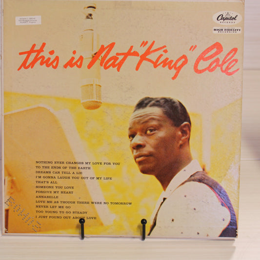 Nat King Cole : This Is Nat "King" Cole (LP,Album,Mono)