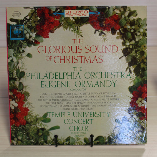 The Philadelphia Orchestra, The Temple University Choirs : The Glorious Sound Of Christmas (LP,Mono)