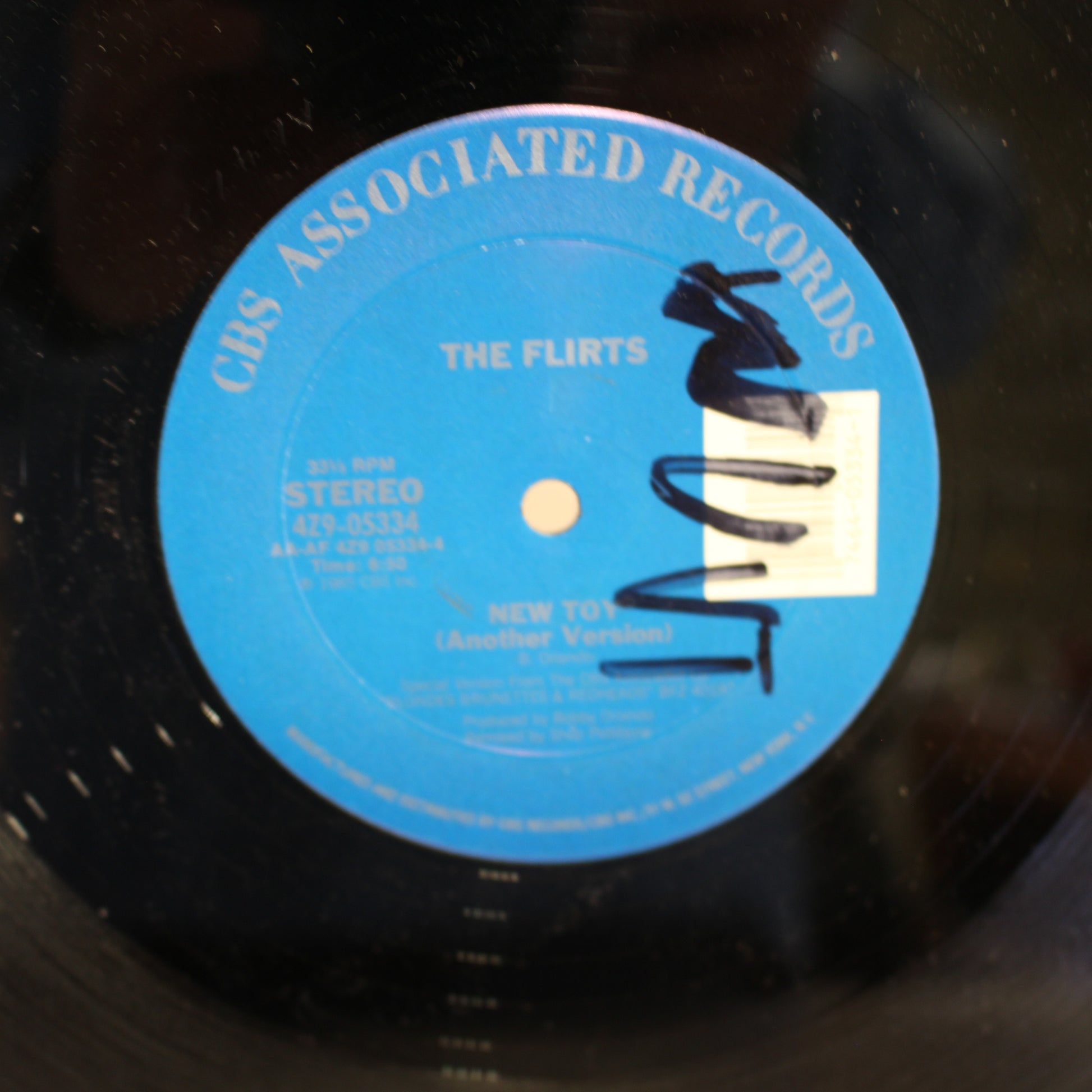 The Flirts : New Toy (12",33 ⅓ RPM)