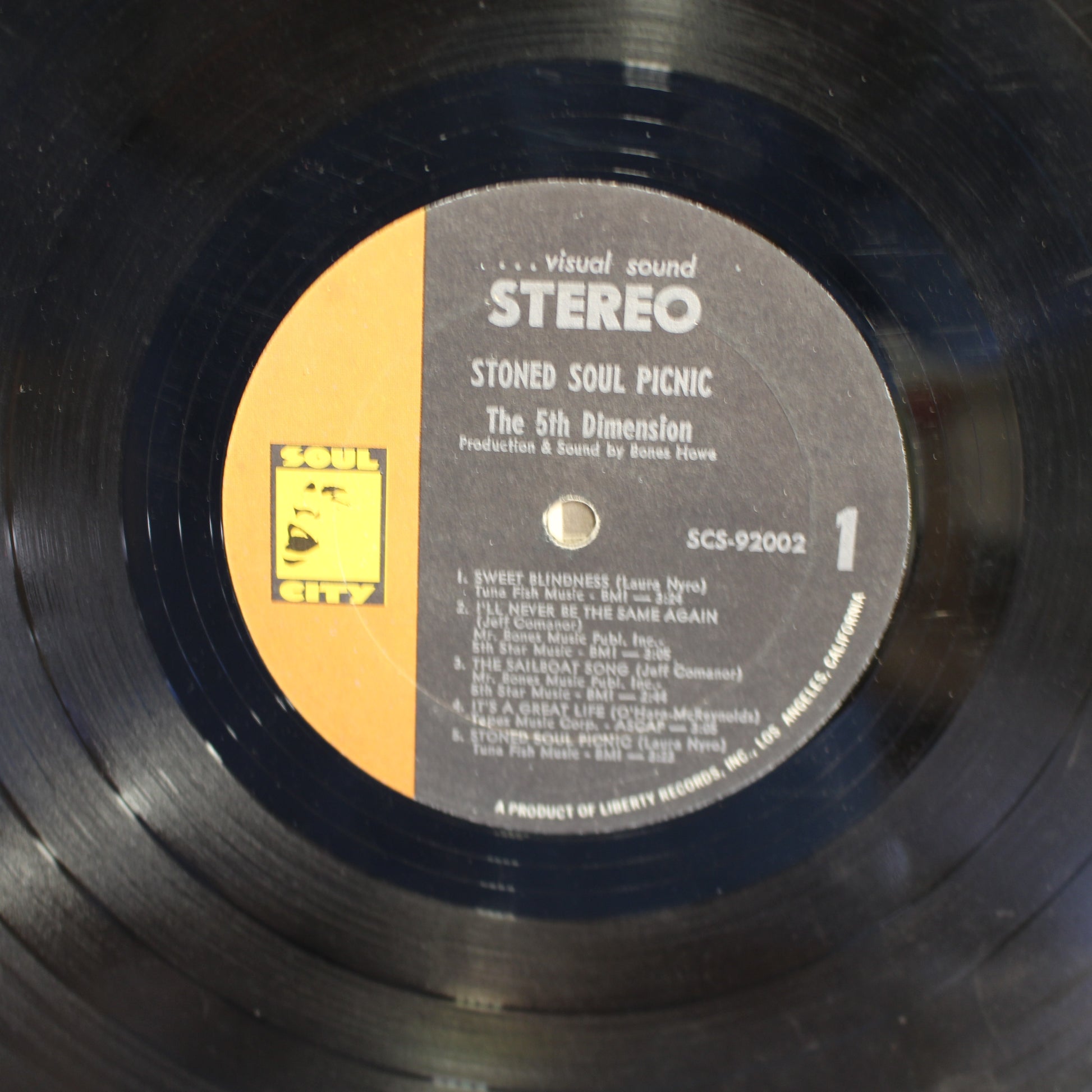 The Fifth Dimension : Stoned Soul Picnic (LP,Stereo)