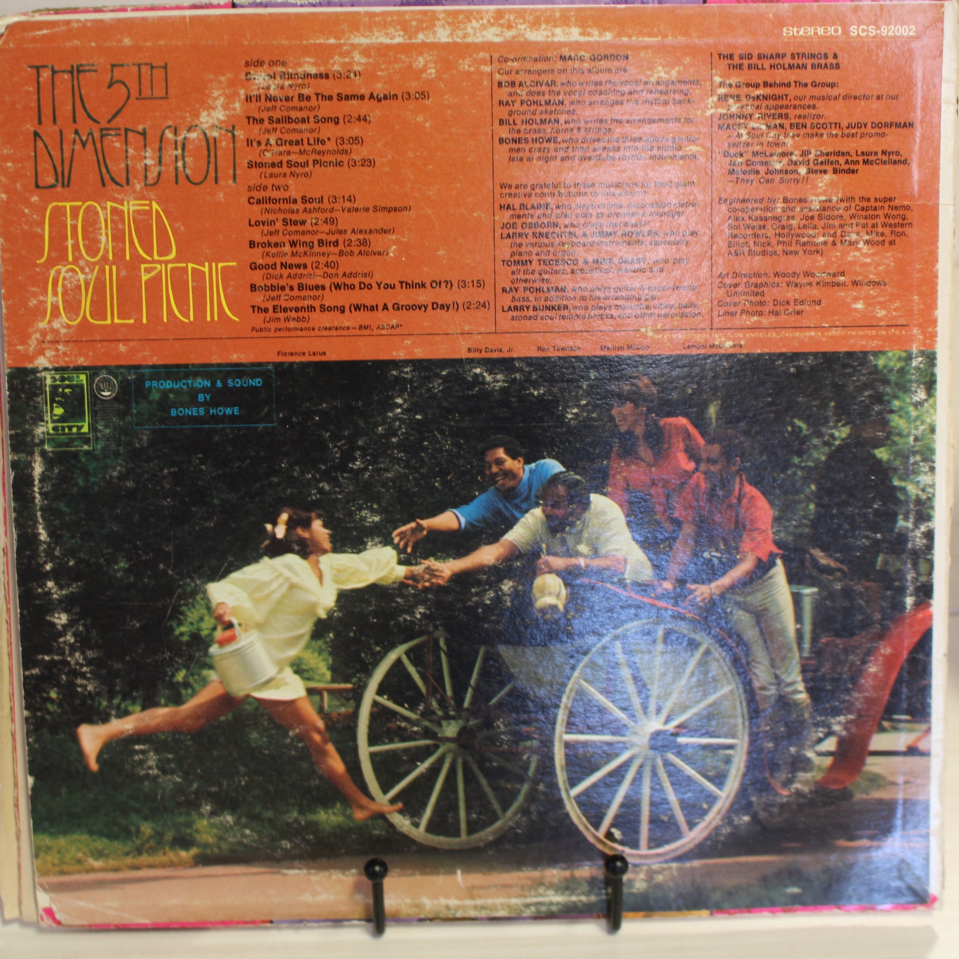 The Fifth Dimension : Stoned Soul Picnic (LP,Stereo)