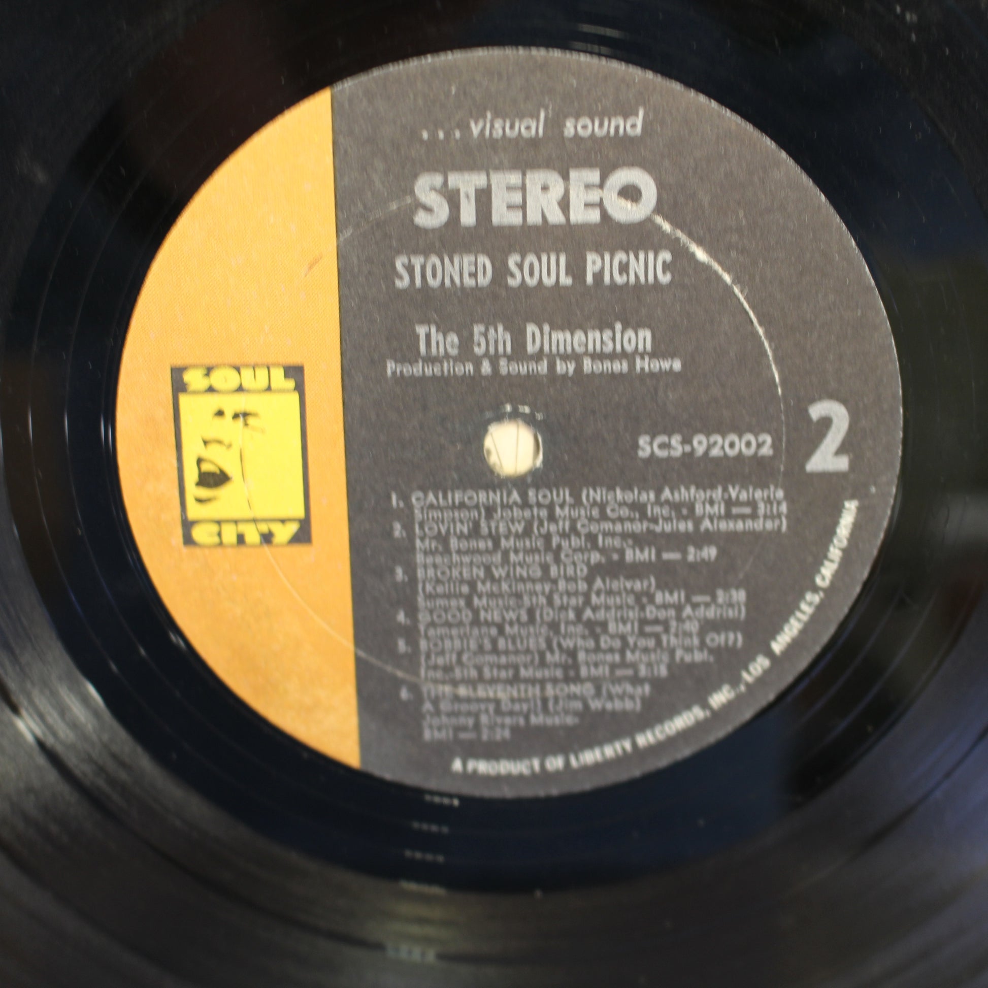 The Fifth Dimension : Stoned Soul Picnic (LP,Stereo)
