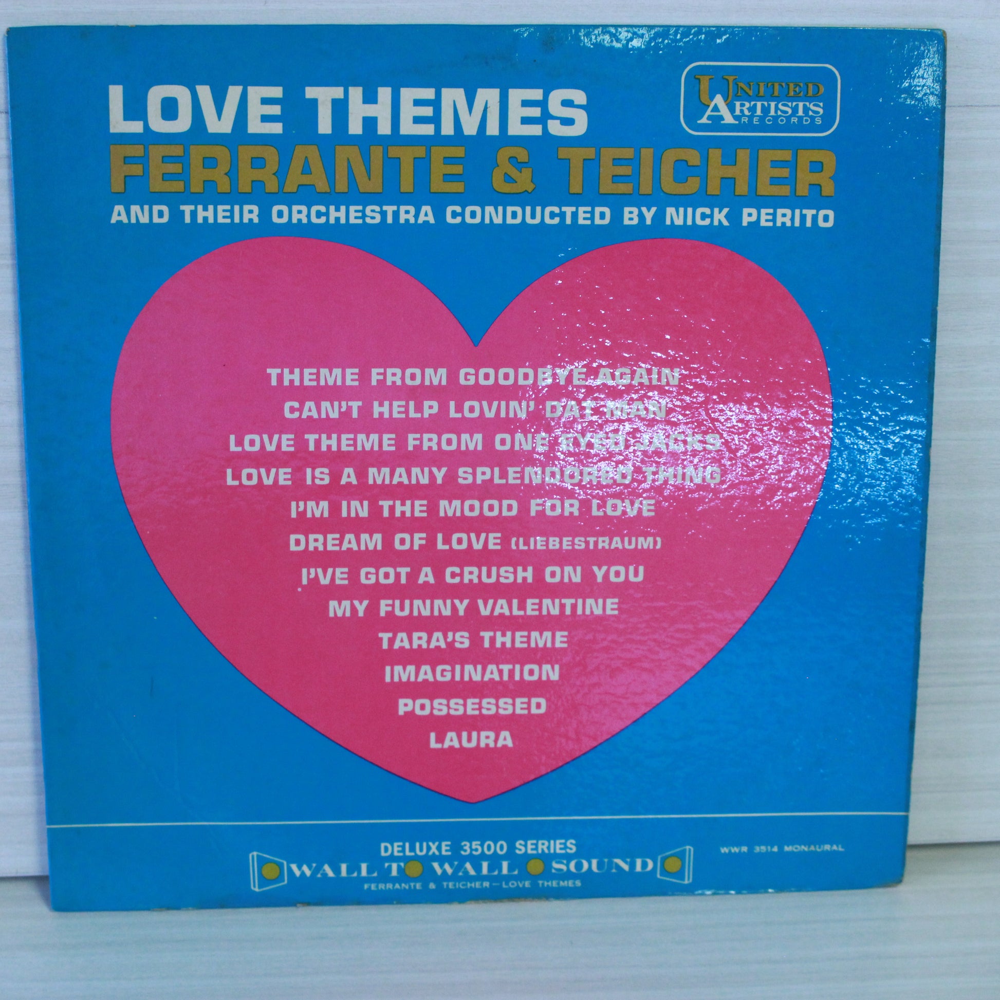 Ferrante & Teicher : Love Themes (LP,Album,Mono)