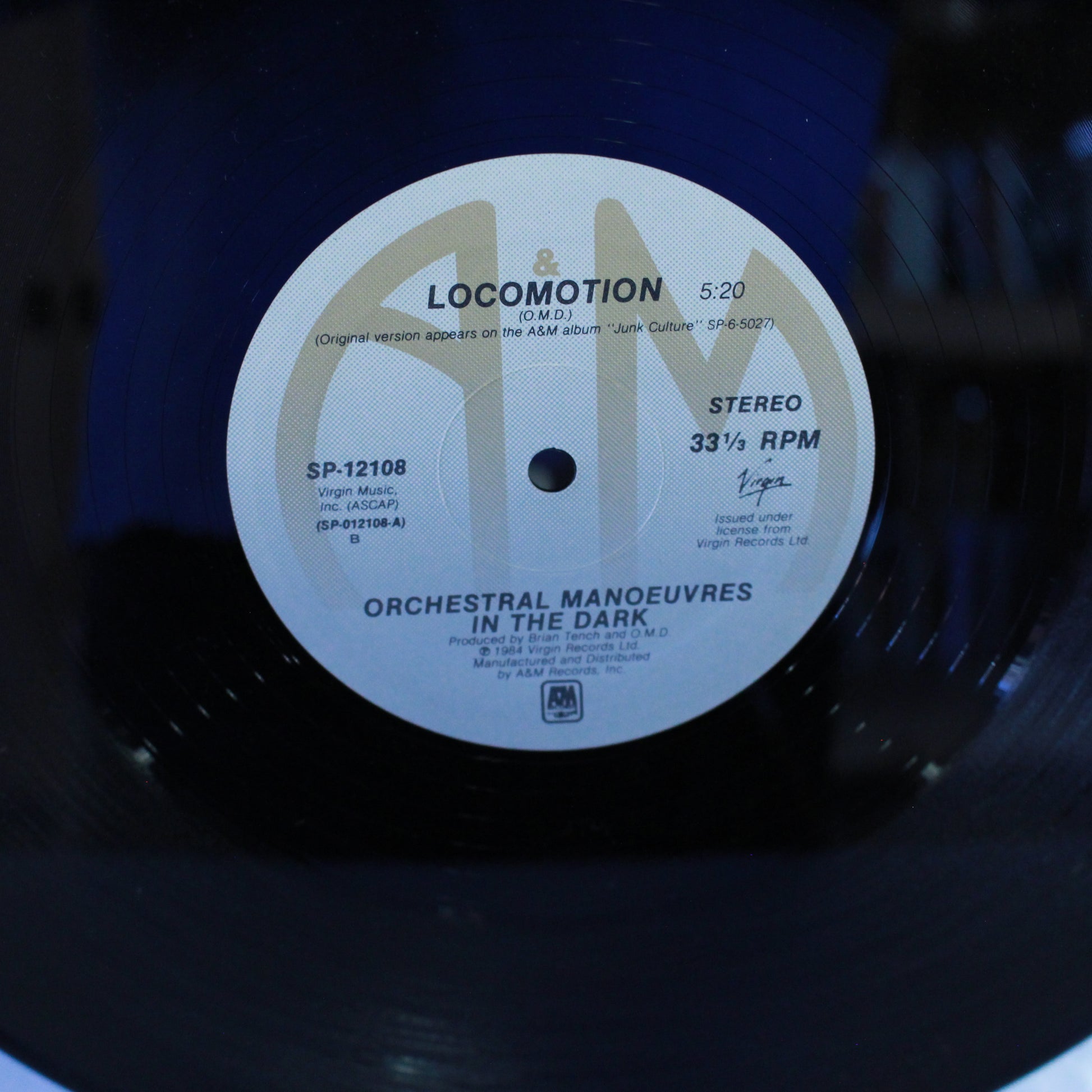 Orchestral Manoeuvres In The Dark : Locomotion (12",33 ⅓ RPM,Single,Promo,Stereo)