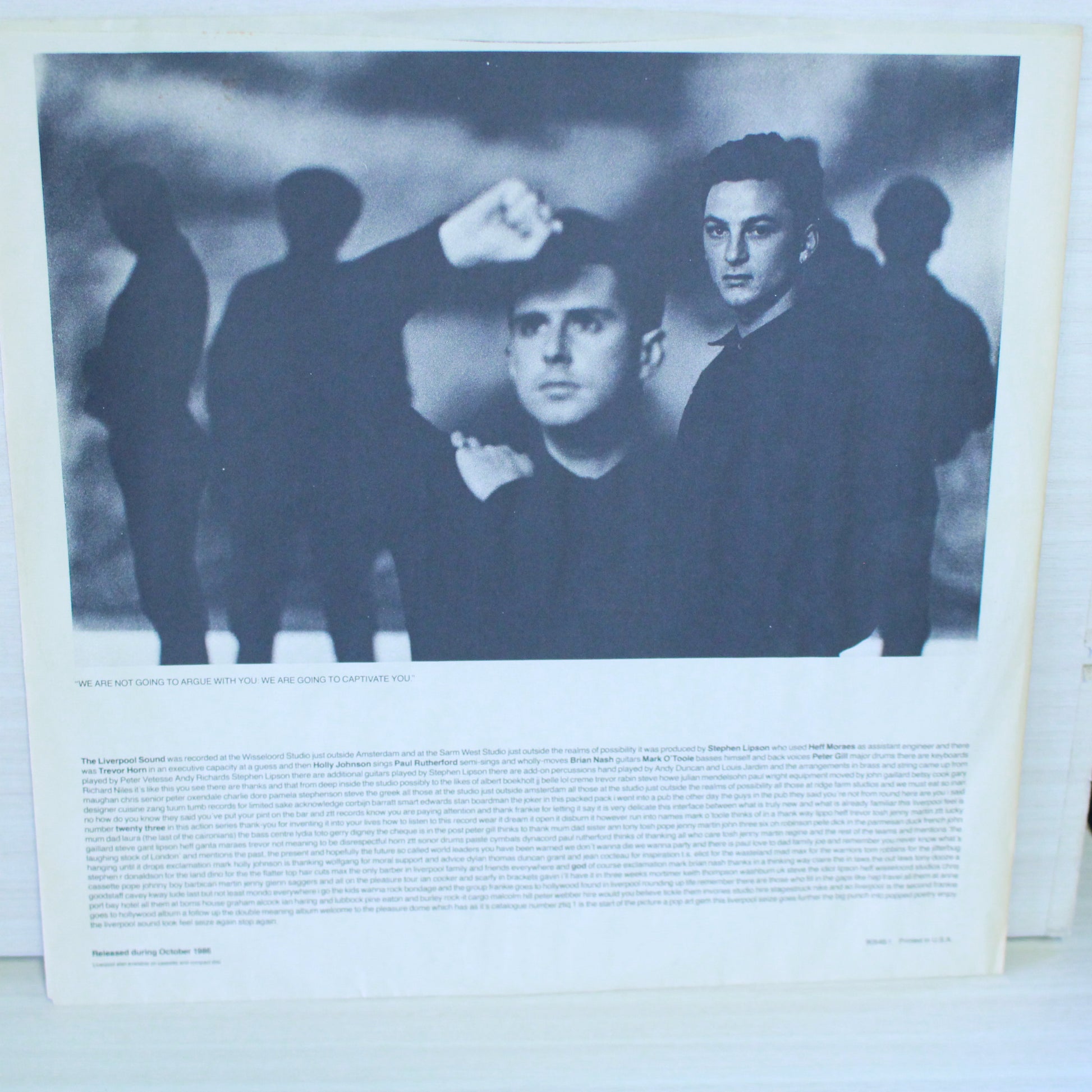 Frankie Goes To Hollywood : Liverpool (LP,Album)