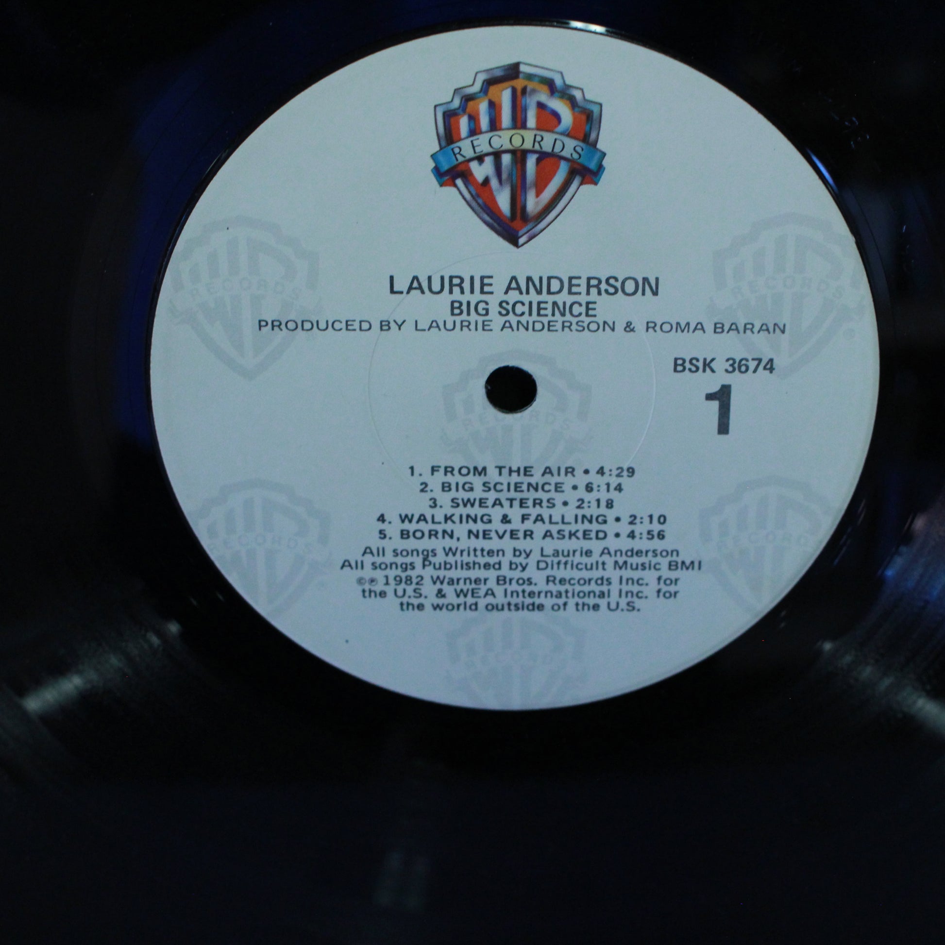 Laurie Anderson : Big Science (LP,Album)