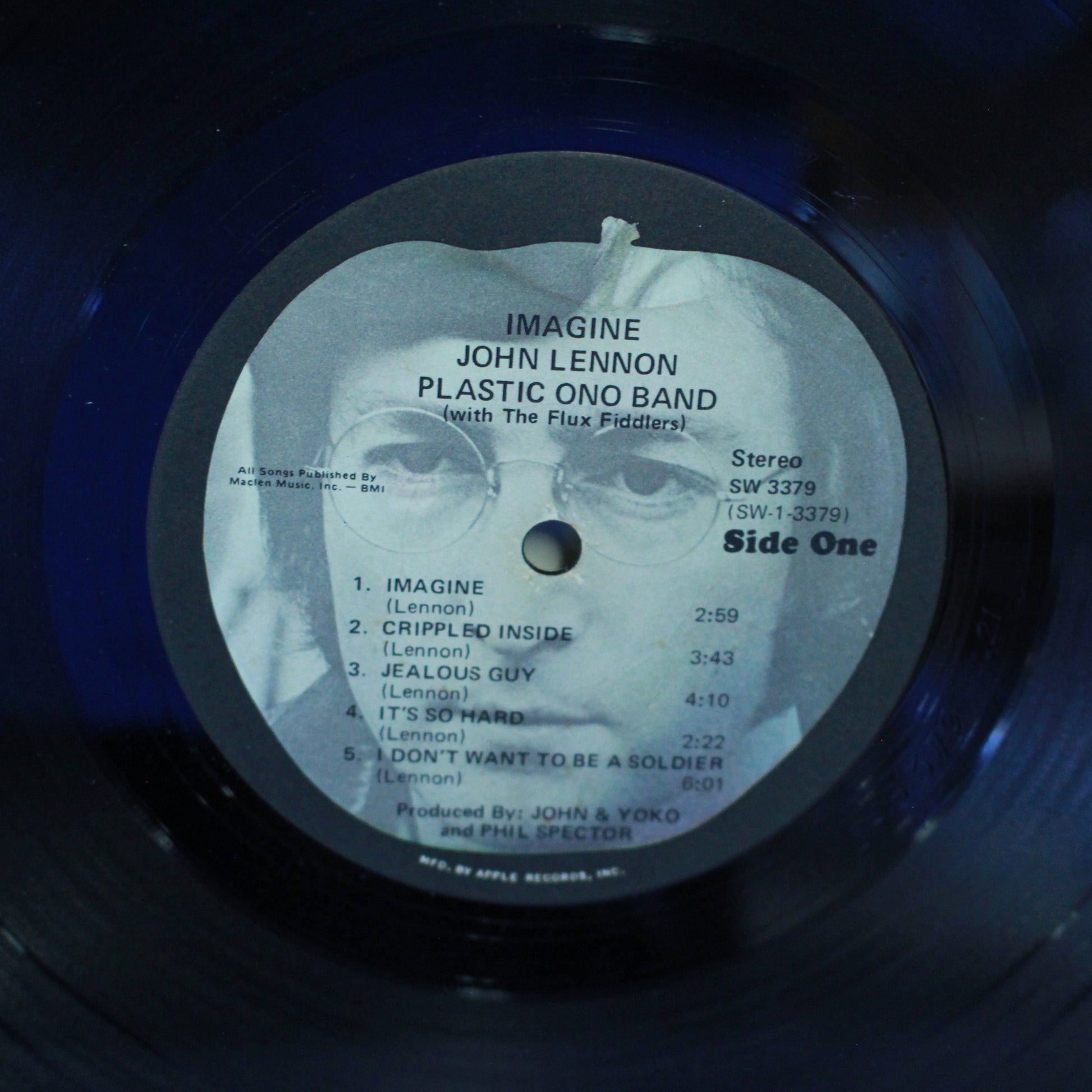 John Lennon : Imagine (LP,Album,Stereo)