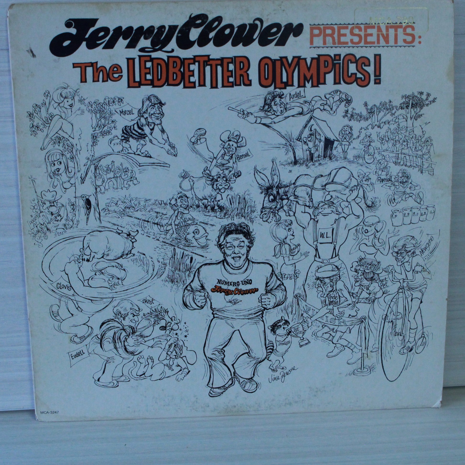 Jerry Clower : The Ledbetter Olympics (LP,Album,Stereo)