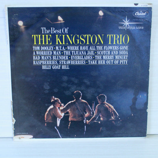 Kingston Trio : The Best Of The Kingston Trio (LP,Compilation,Mono)