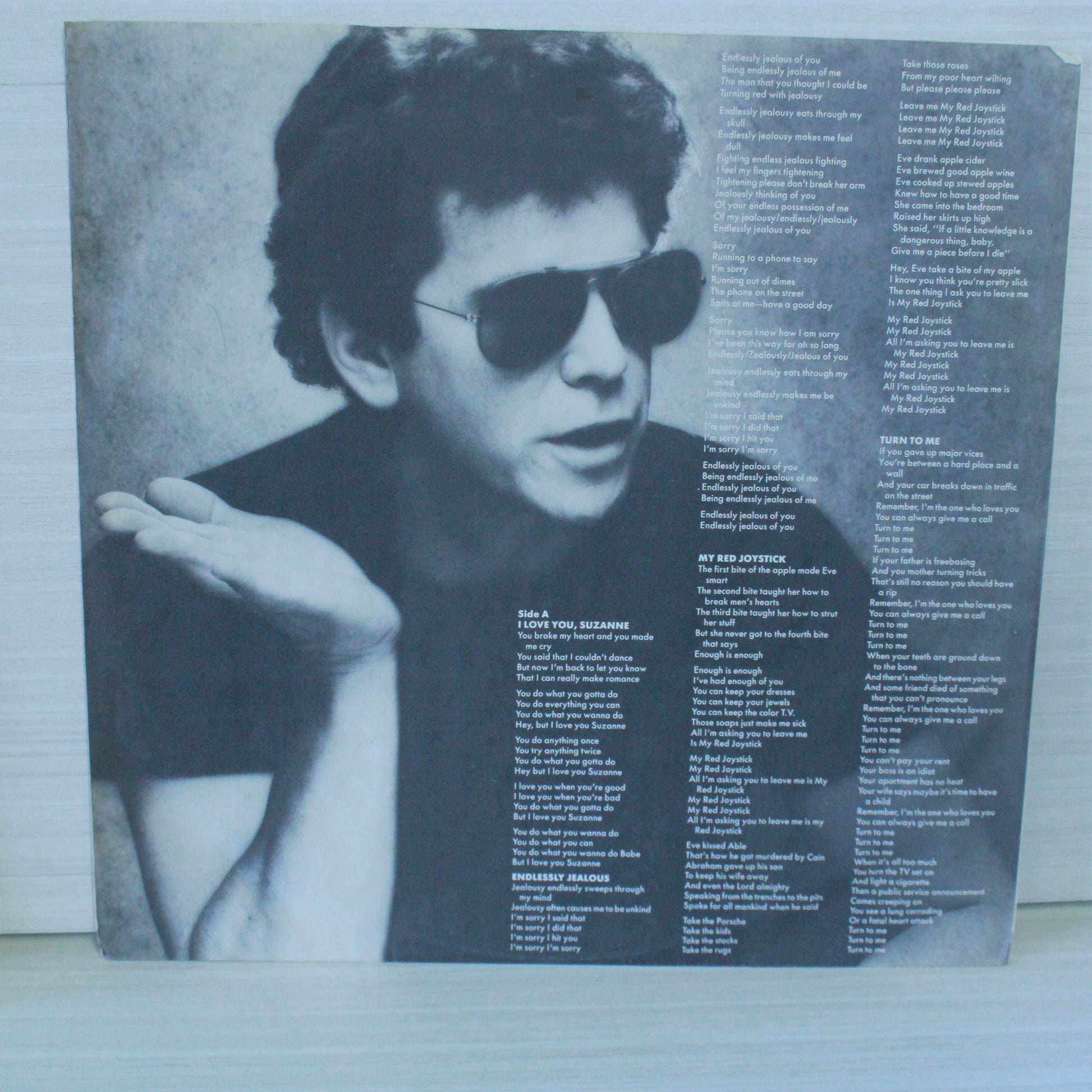 Lou Reed : New Sensations (LP,Album,Stereo)