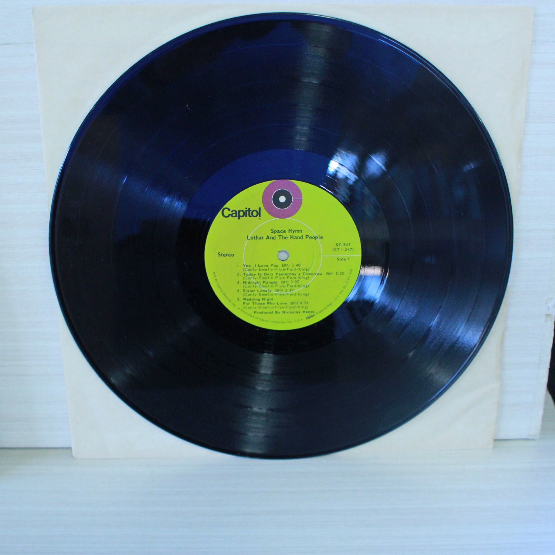 Lothar And The Hand People : Space Hymn (LP,Album,Stereo)