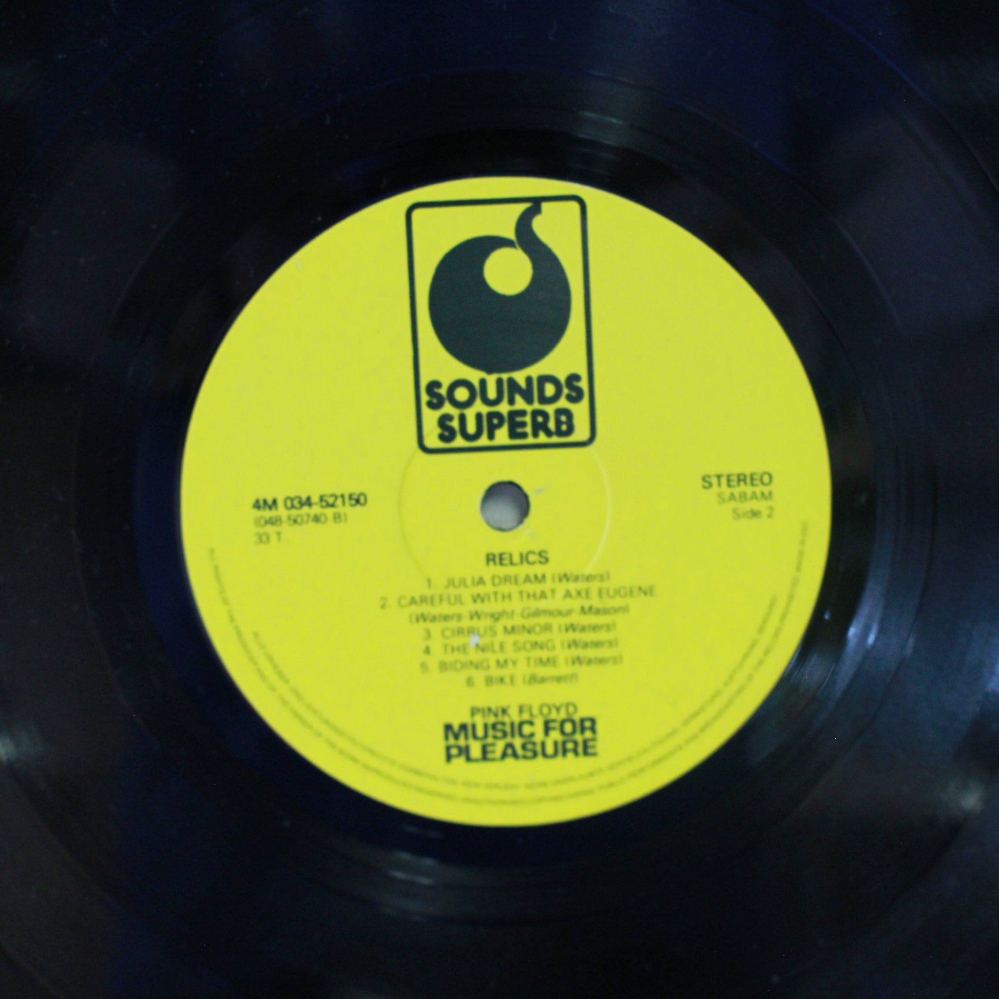 Pink Floyd : Relics (LP,Compilation,Stereo,Mono)