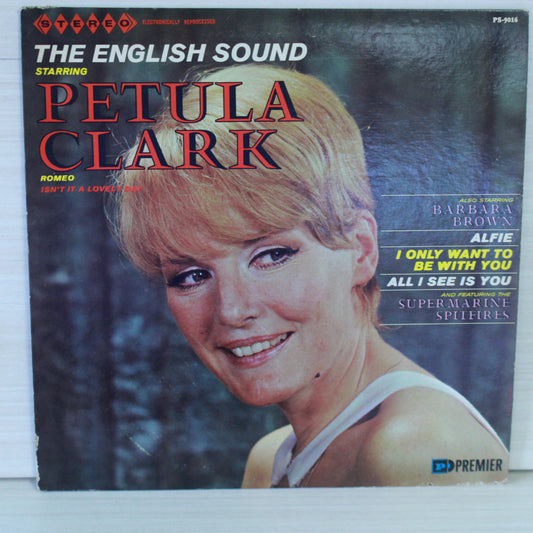 Petula Clark Also Starring Barbara Brown (3) And Featuring The Supermarine Spitfires : The English Sound (LP,Compilation,Stereo)