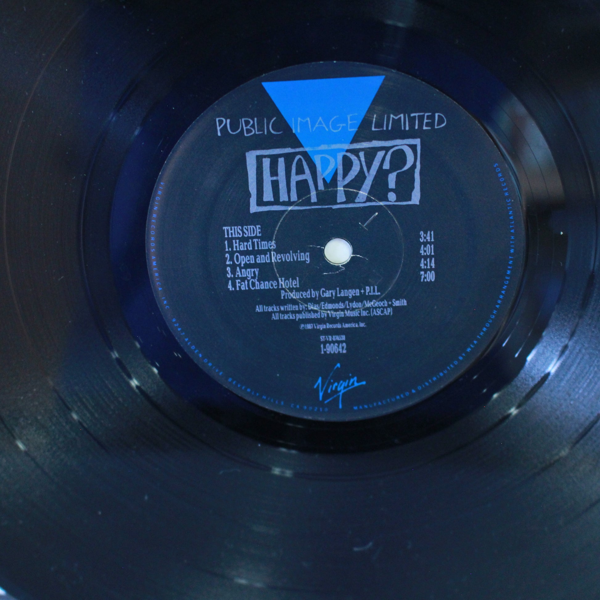 Public Image Limited : Happy? (LP,Album)