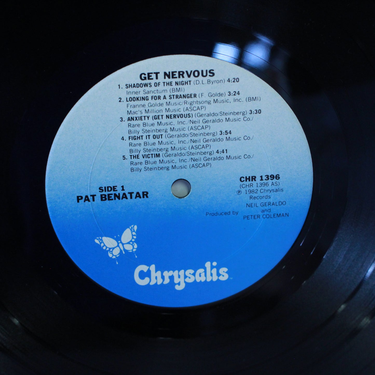 Pat Benatar : Get Nervous (LP,Album)