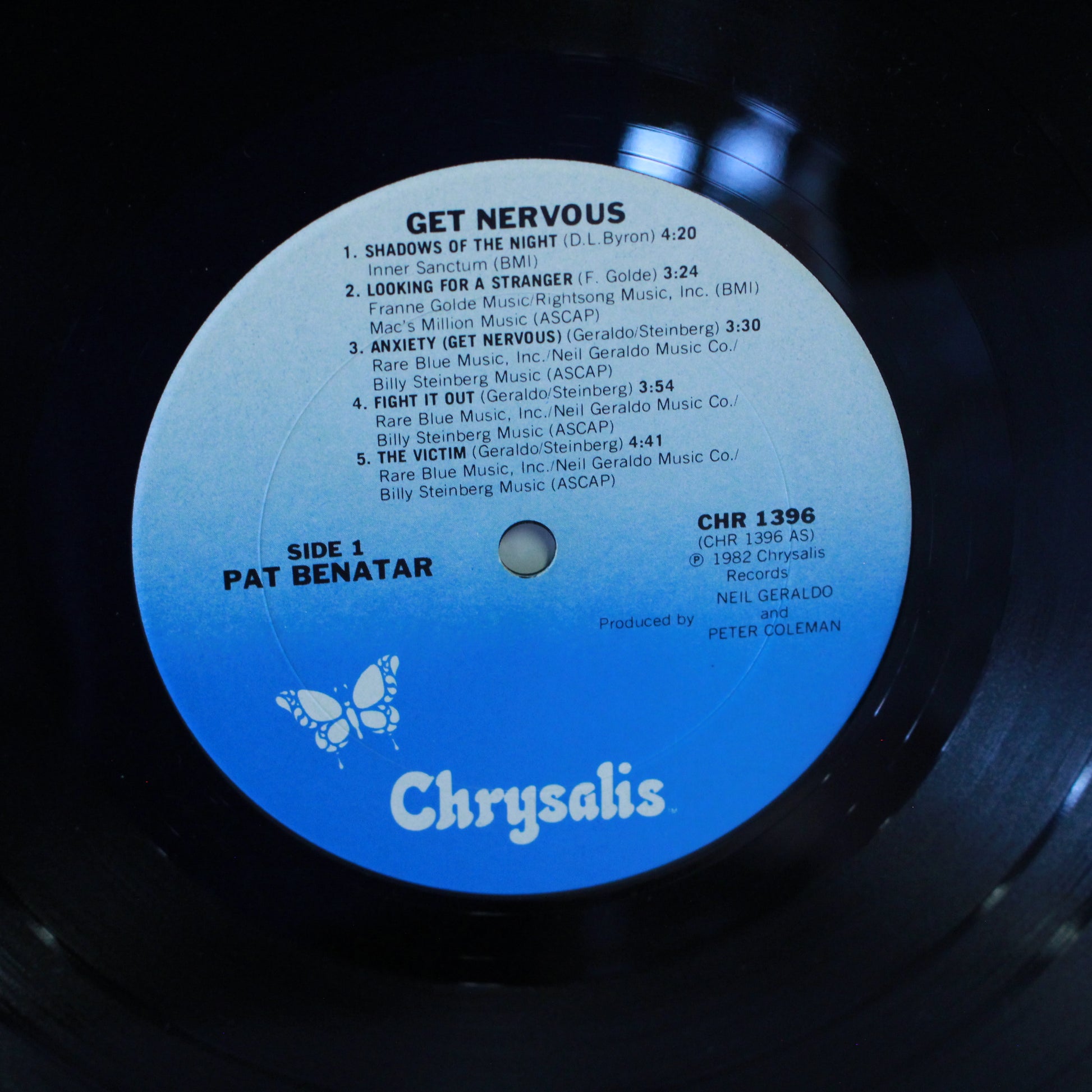 Pat Benatar : Get Nervous (LP,Album)