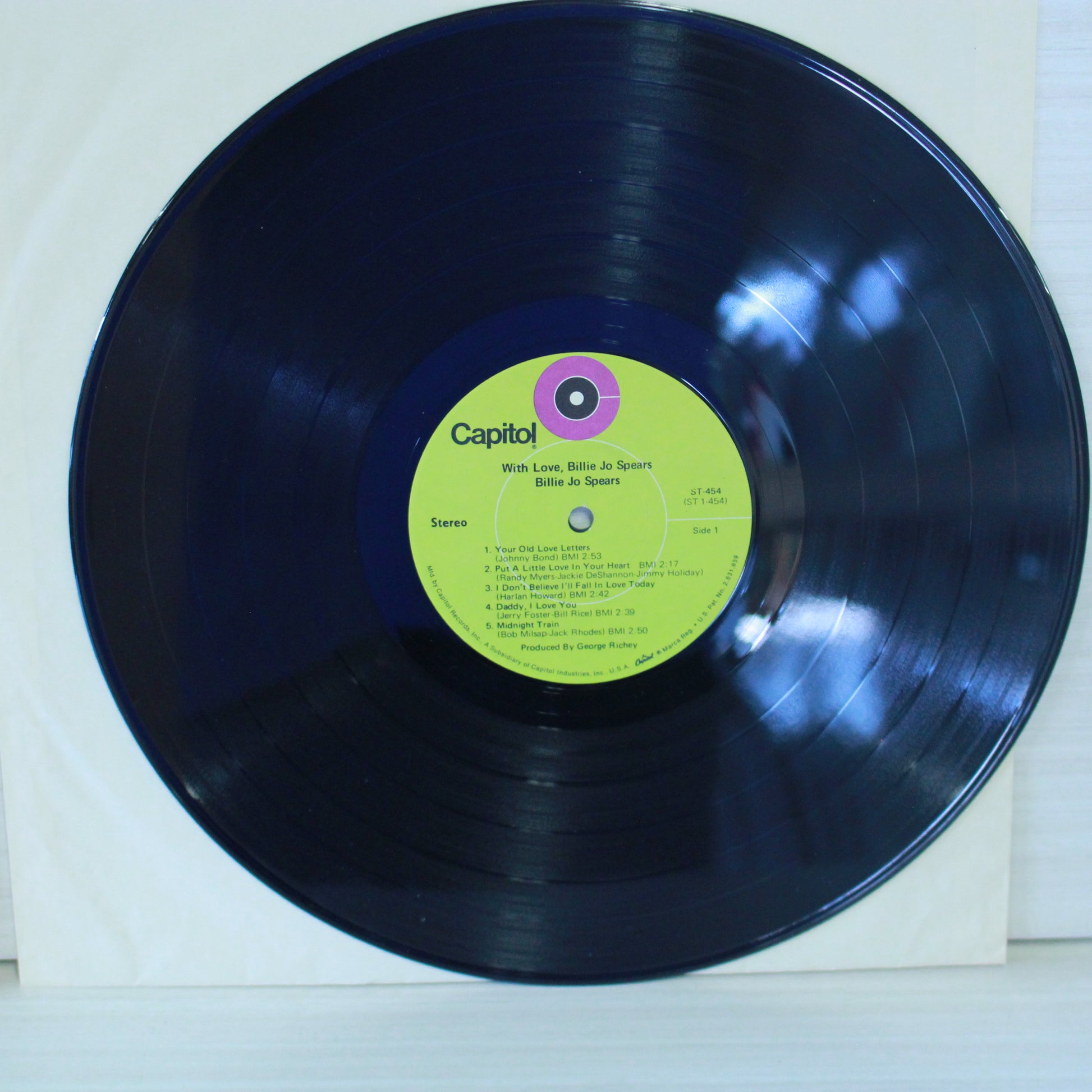 Billie Jo Spears : With Love (LP,Album)