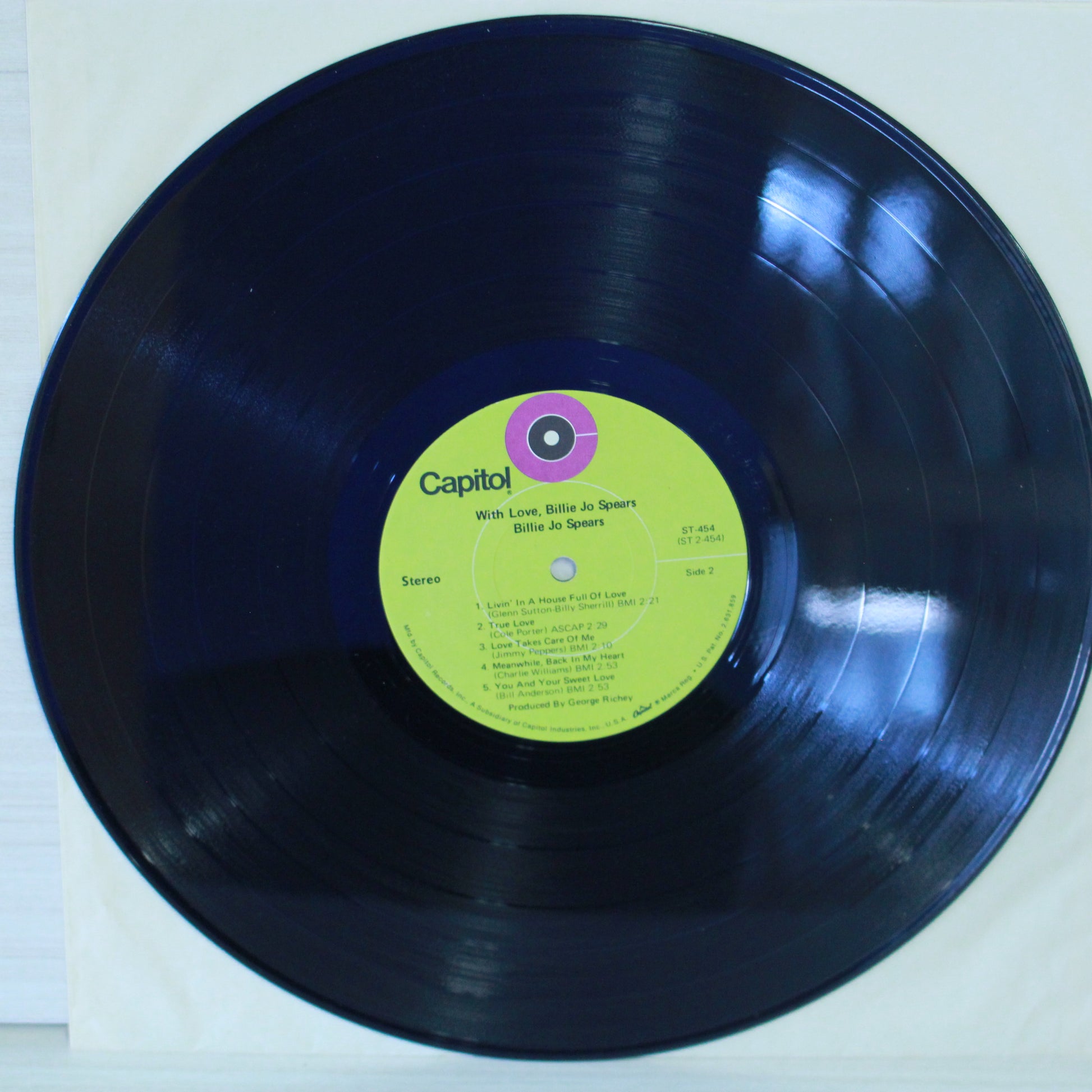 Billie Jo Spears : With Love (LP,Album)