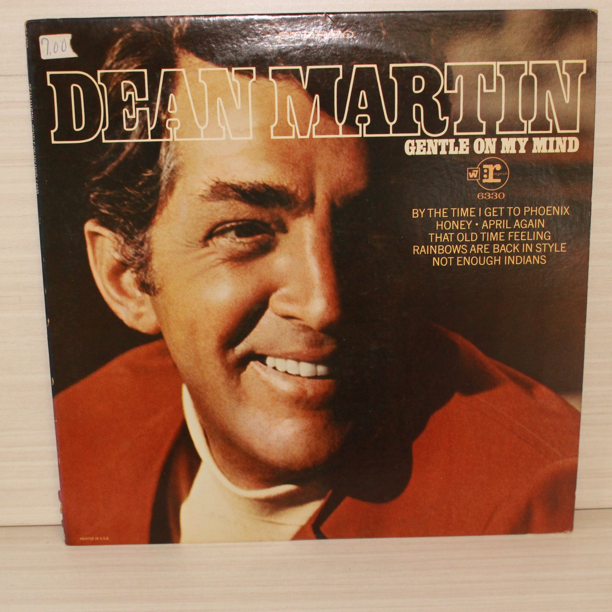Dean Martin : Gentle On My Mind (LP,Album,Stereo)