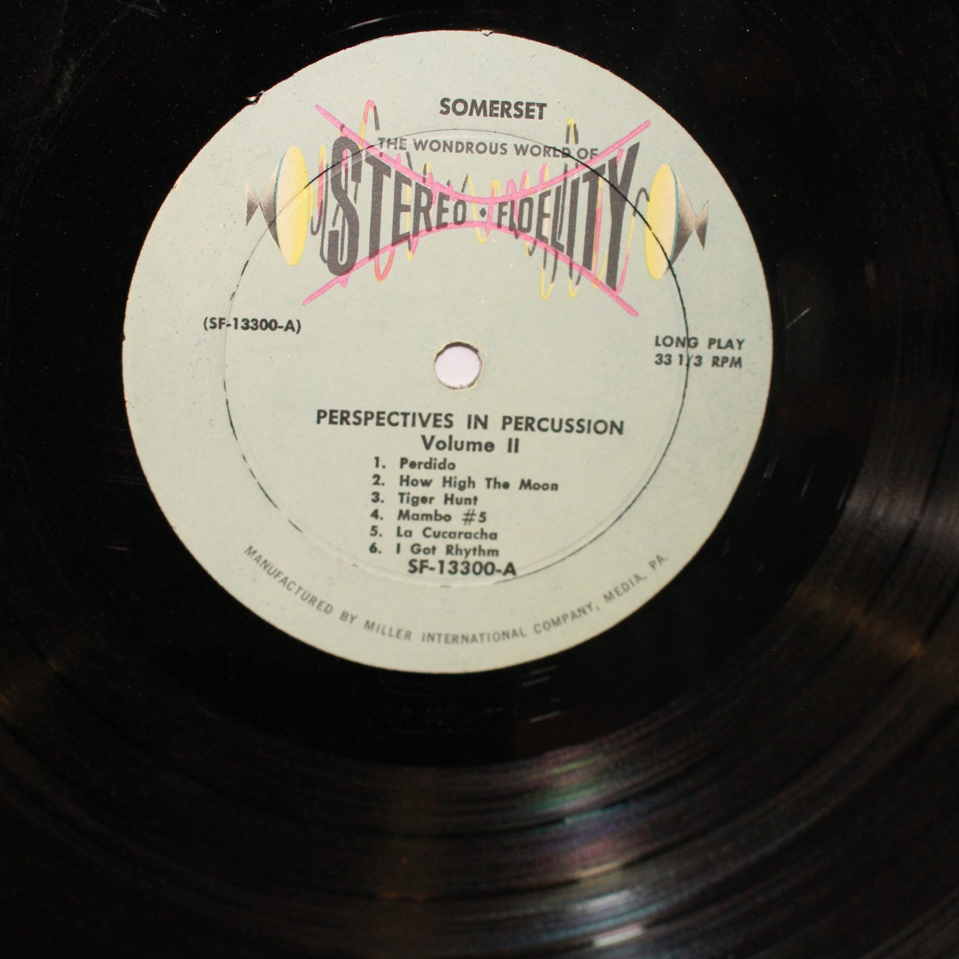 Skip Martin : Perspectives In Percussion: Volume 2 (LP,Album,Stereo)