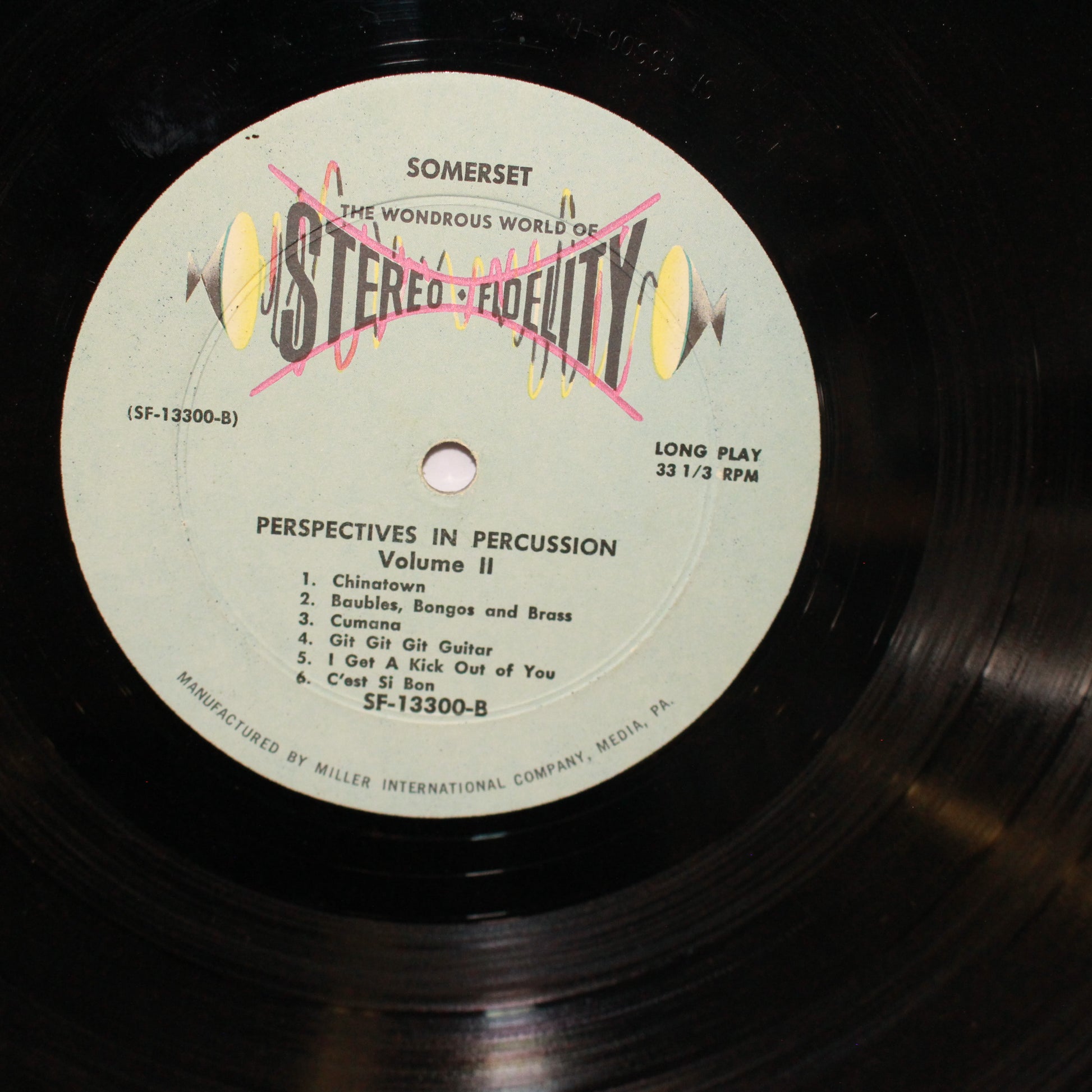 Skip Martin : Perspectives In Percussion: Volume 2 (LP,Album,Stereo)