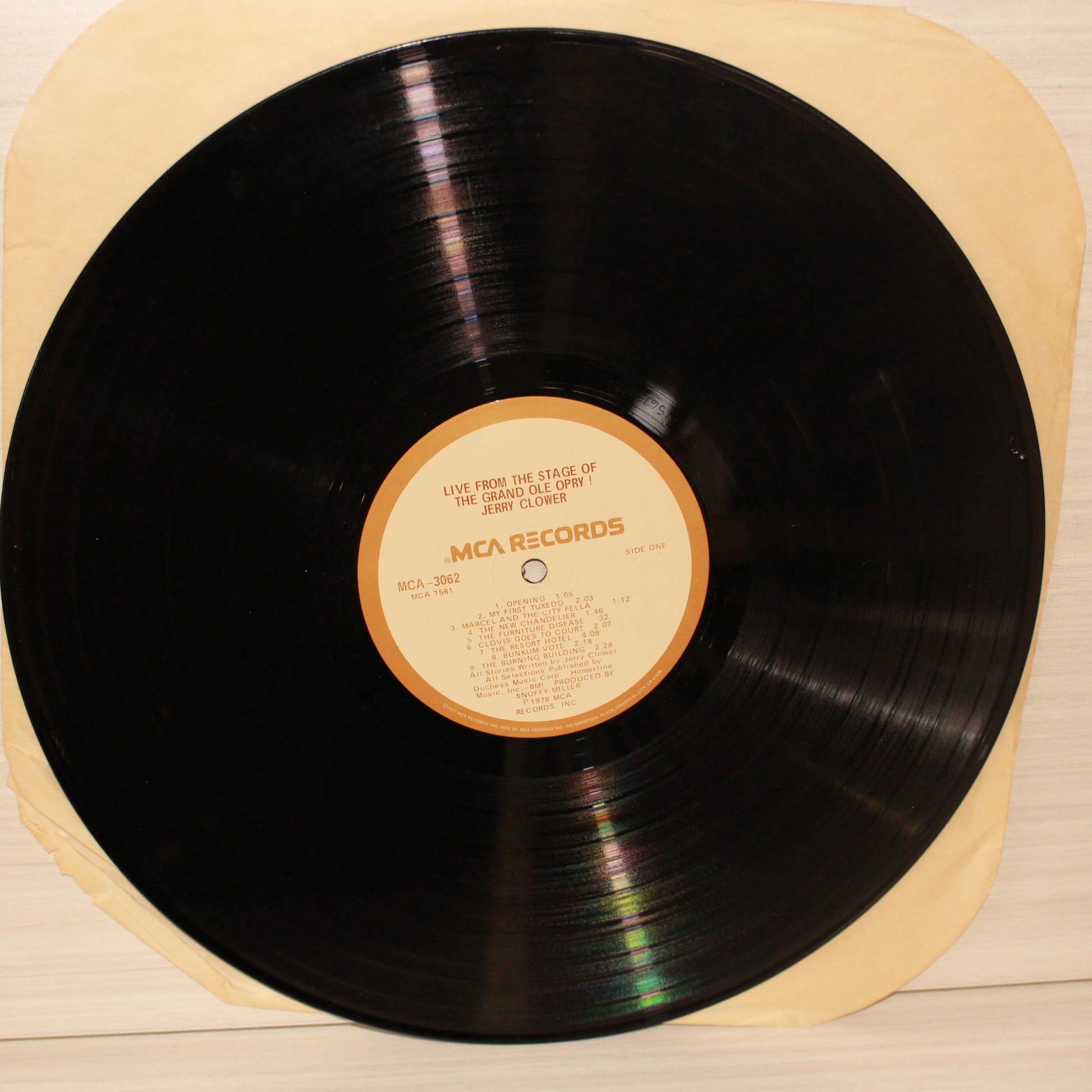 Jerry Clower : Live From The Stage Of The Grand Ole Opry! (LP,Album,Reissue,Stereo)