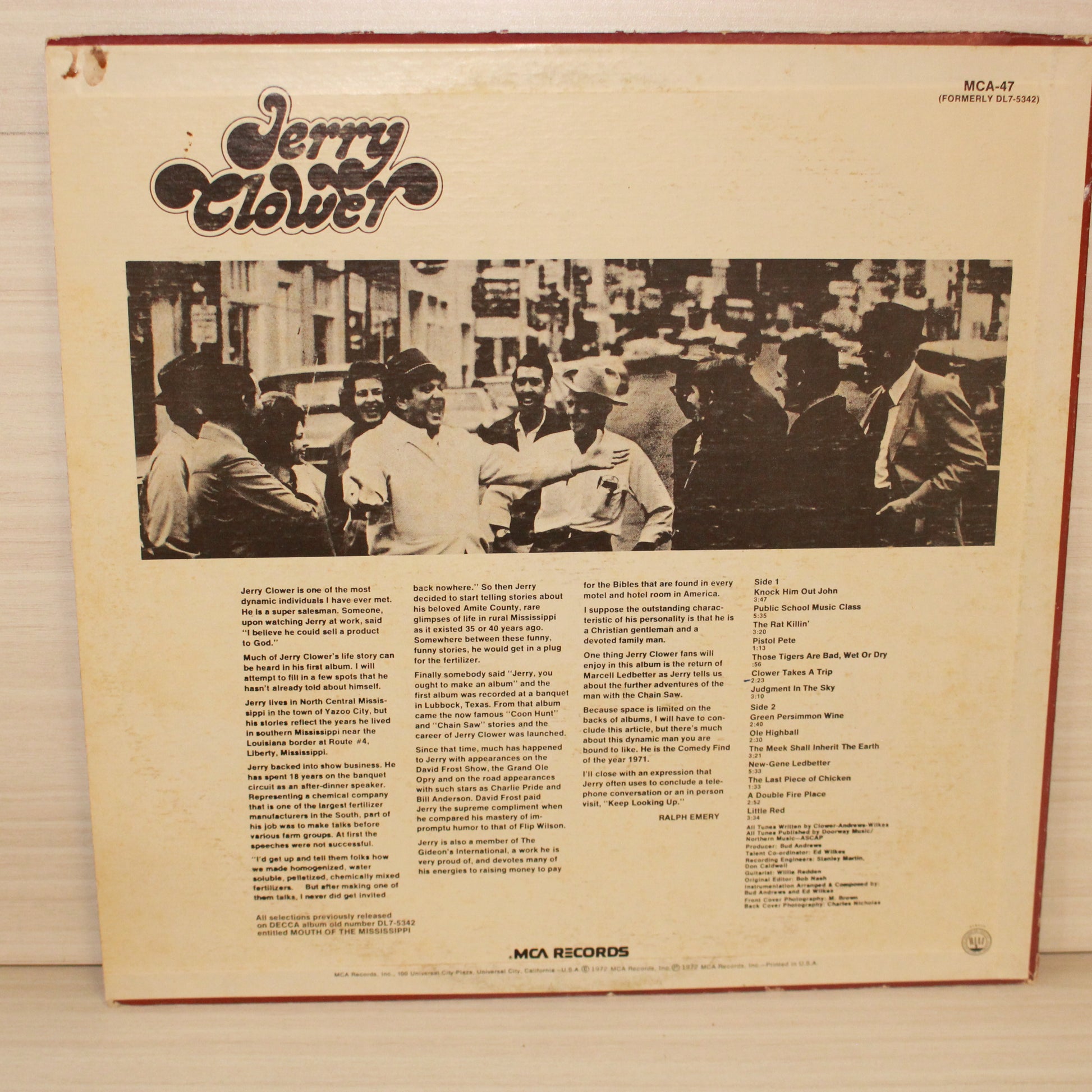 Jerry Clower : Mouth Of Mississippi (LP,Album,Stereo)