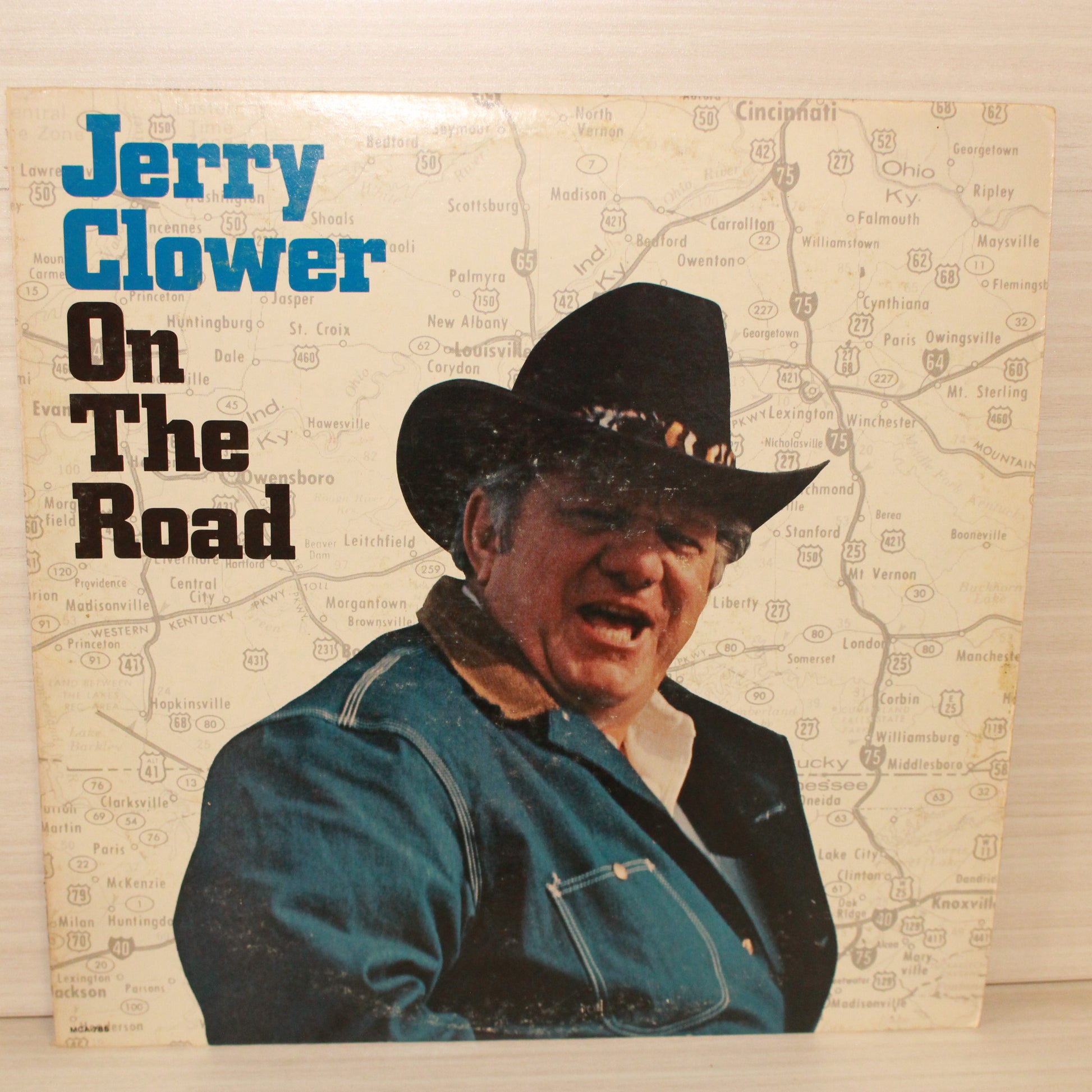 Jerry Clower : On The Road (LP,Album,Stereo)